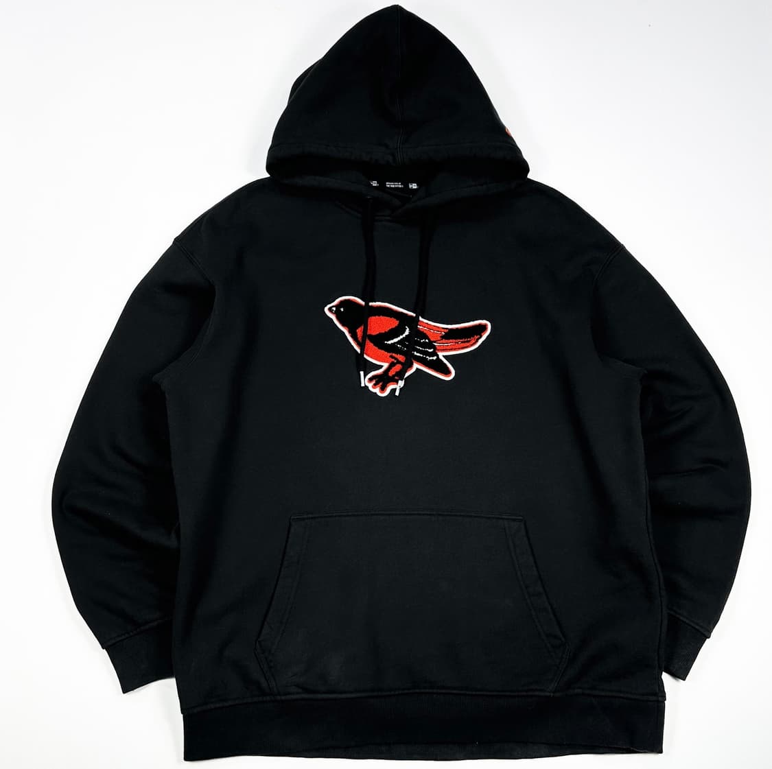 뉴에라 블랙 자수 헤비 후드티 (XXL) 상품이미지2