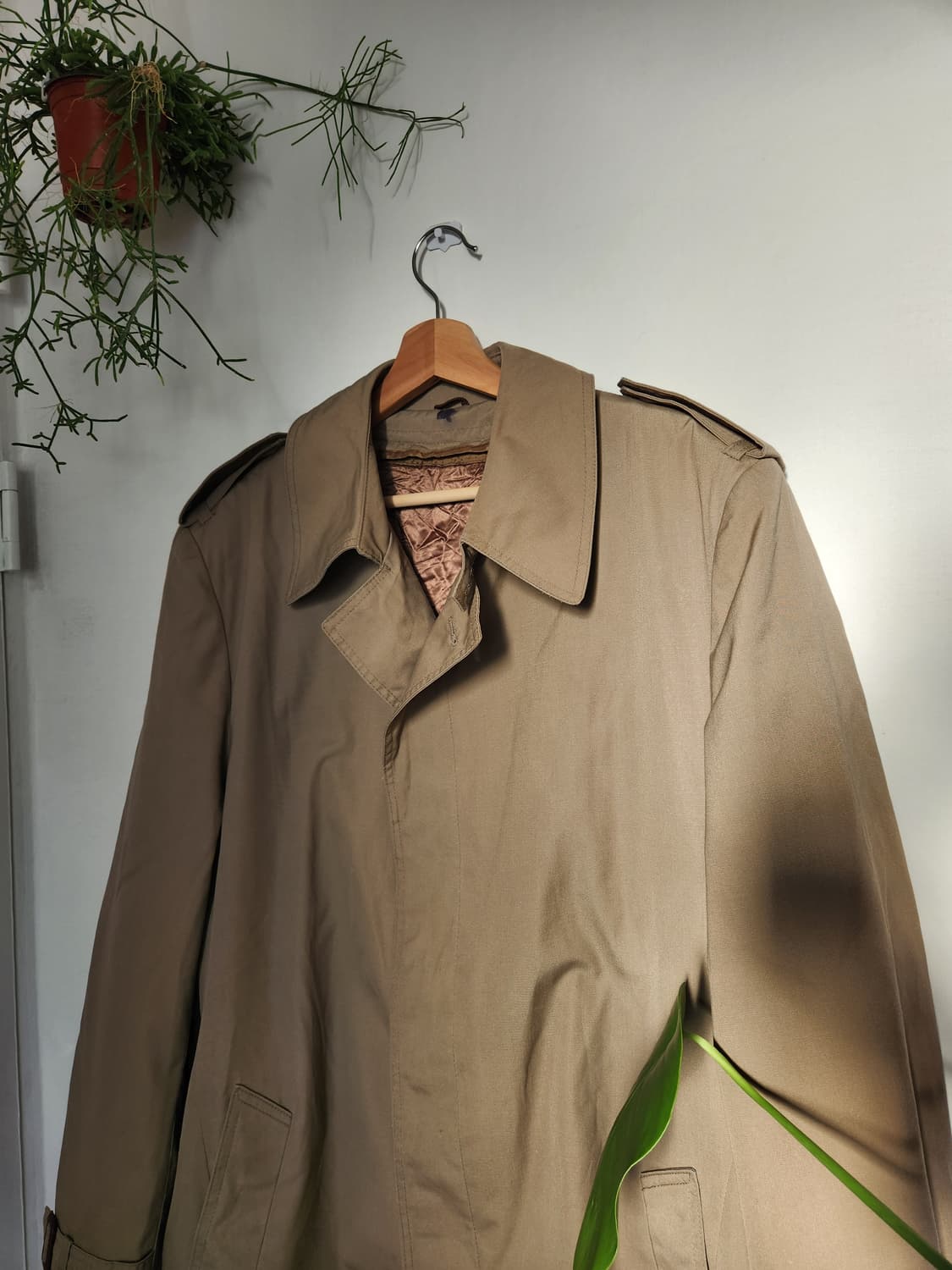 80s Sears 싱글 트렌치 코트(USAmade) 상품이미지2