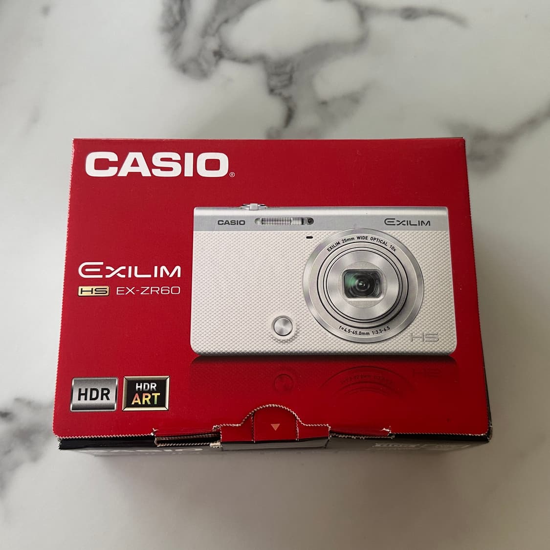 민트급 풀박!) Casio exilim zr60 화이트 카시오 엑슬림 상품이미지2