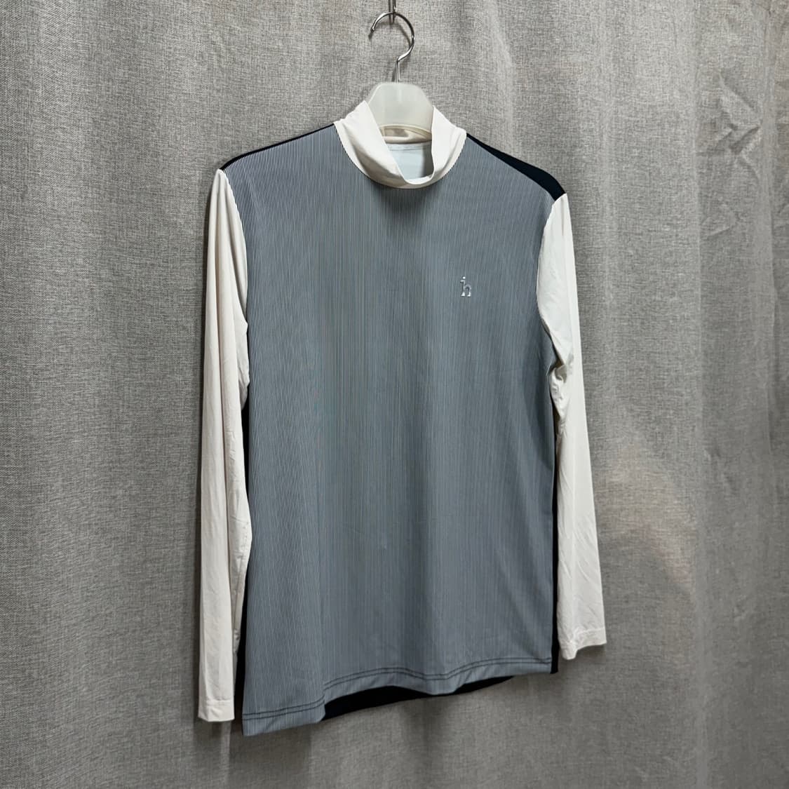 [100] 헤지스 골프 기능성 폴로 긴팔 티셔츠 상품이미지2