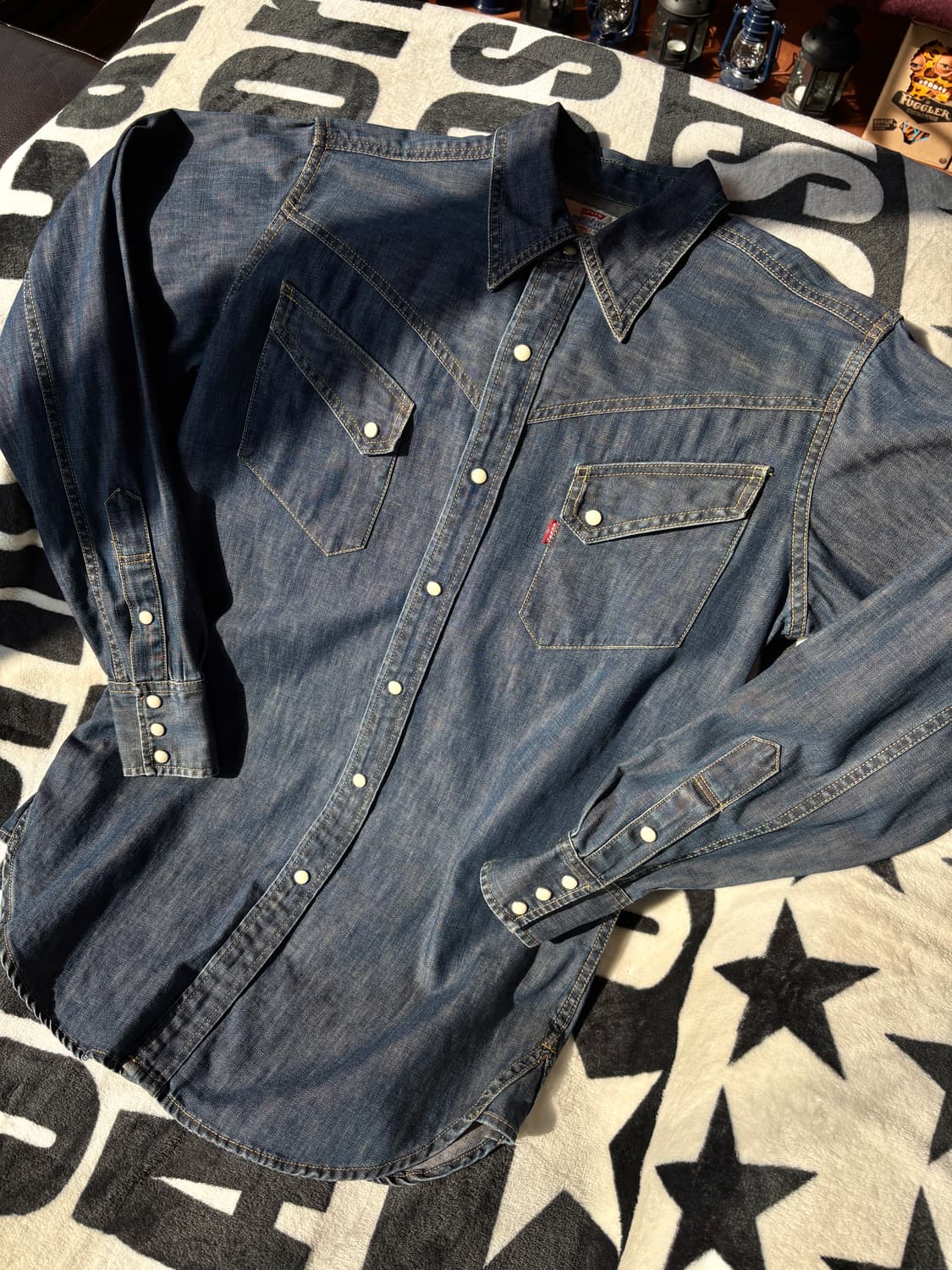 Levis 웨스턴 데님 셔츠 상품이미지3