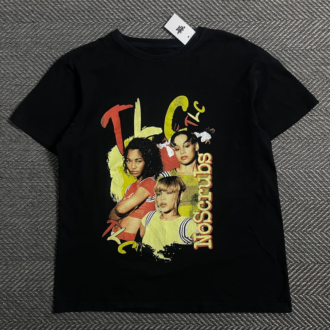 USA 빈티지 TLC 힙합 프린팅 반팔 티셔츠o 4237 상품이미지1