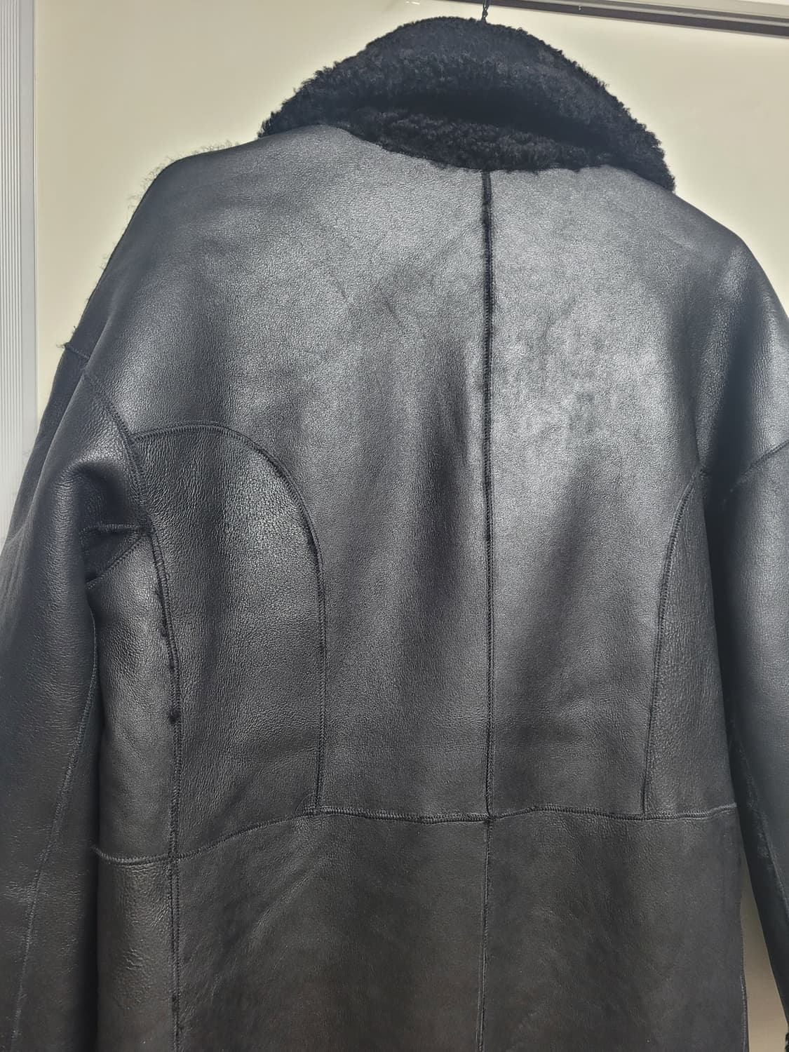 럭키슈에뜨 천연양가죽 리버서블 자켓 상품이미지7