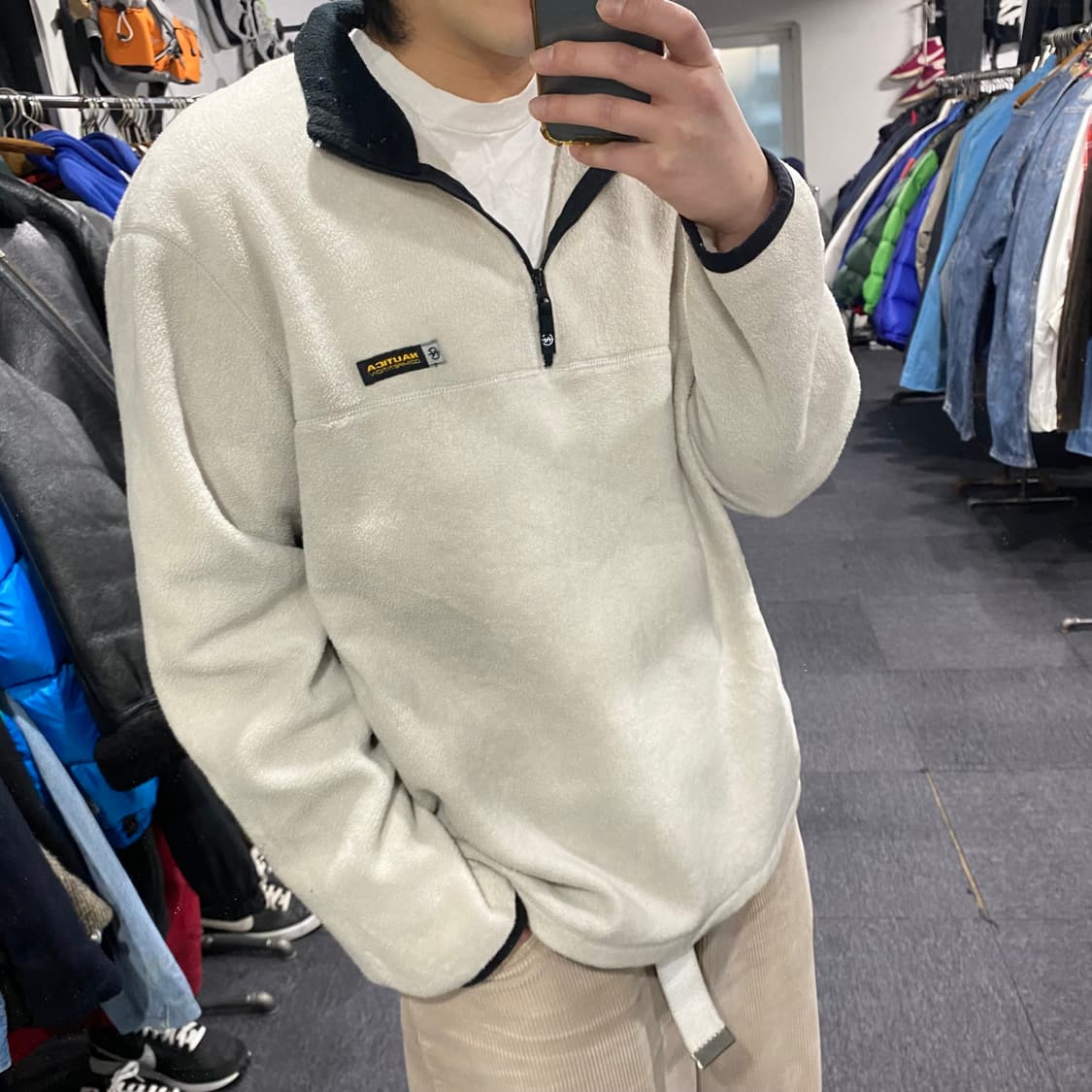 노티카 후리스 반집업 상품이미지7