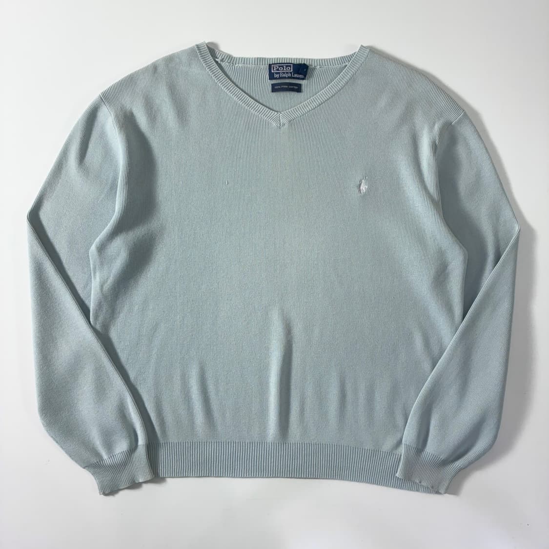 Polo 폴로 랄프로렌 파스텔 블루 니트 상품이미지1