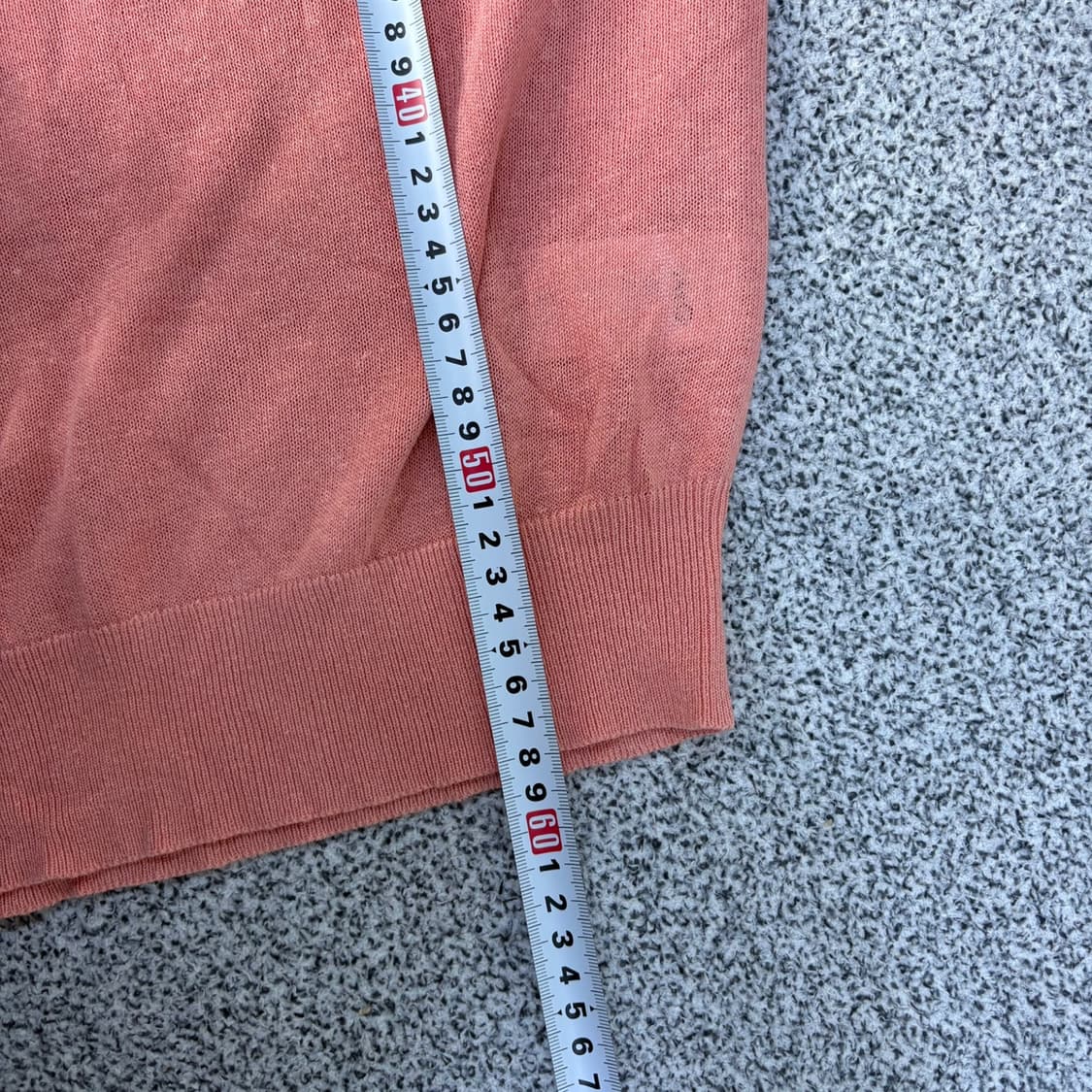 77 새상품 더엣지 스퀘어넥 민소매 니트 0421J 상품이미지6