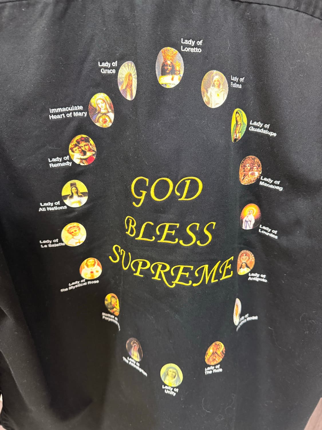 슈프림 블레스유 셔츠 L 상품이미지5