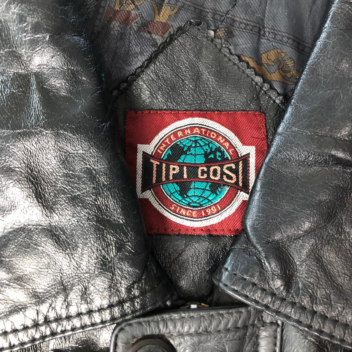 티파코시 카우하이드 레더자켓 상품이미지5