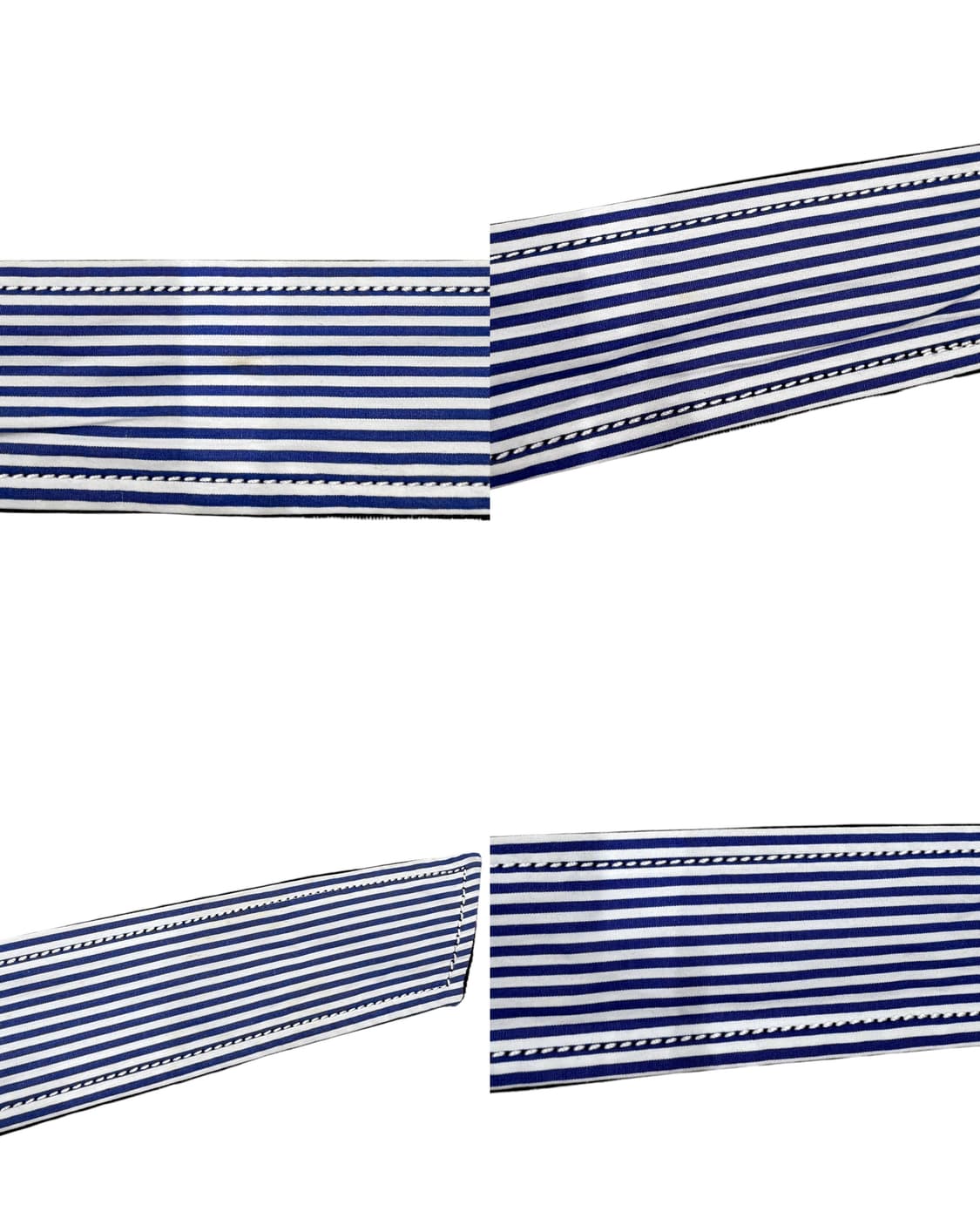 럭키슈에뜨 스트라이프 벨벳 벨트 셔츠 롱 원피스 36 상품이미지6