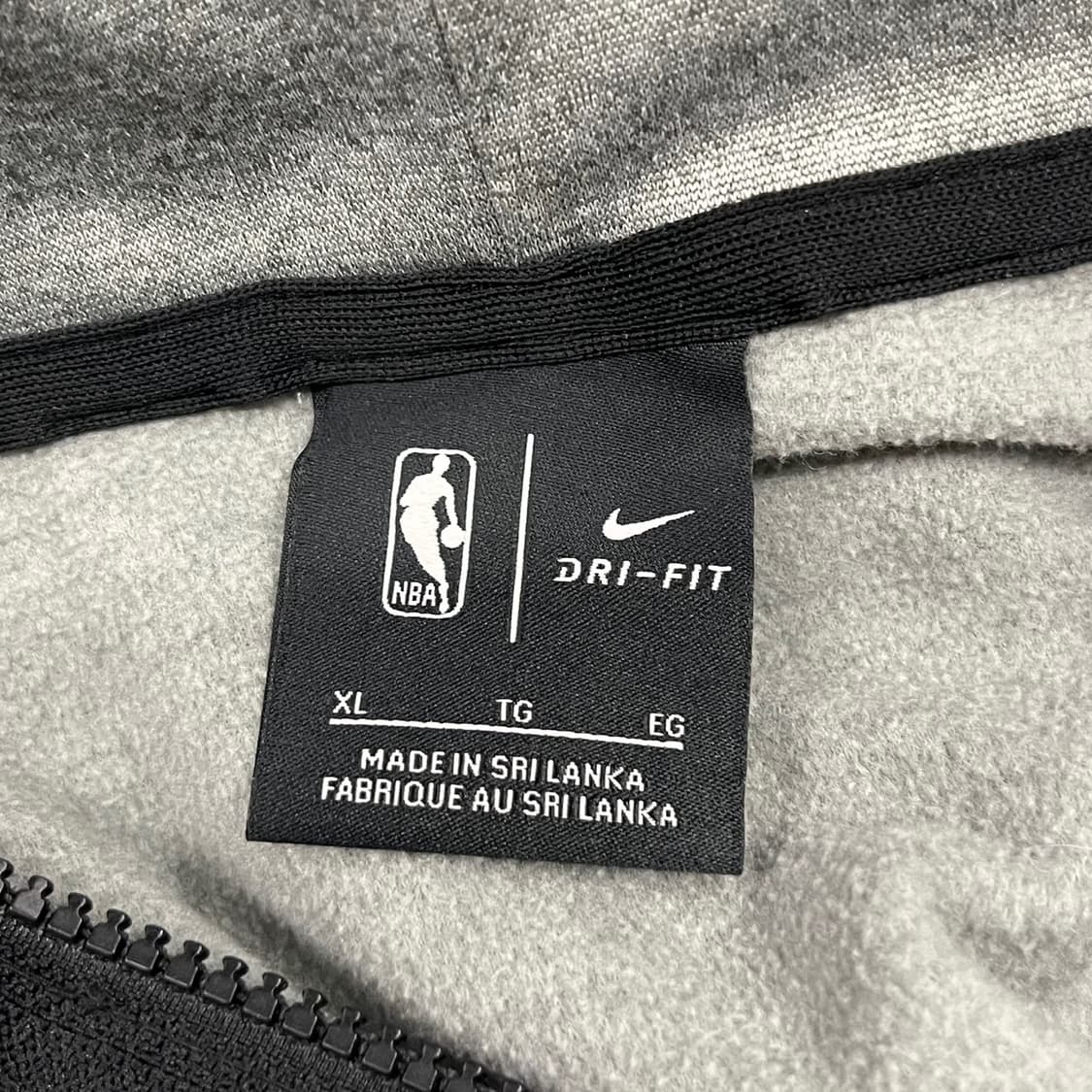[정품/XL] 나이키 NBA 콜라보 후드집업 그레이 b14 상품이미지6