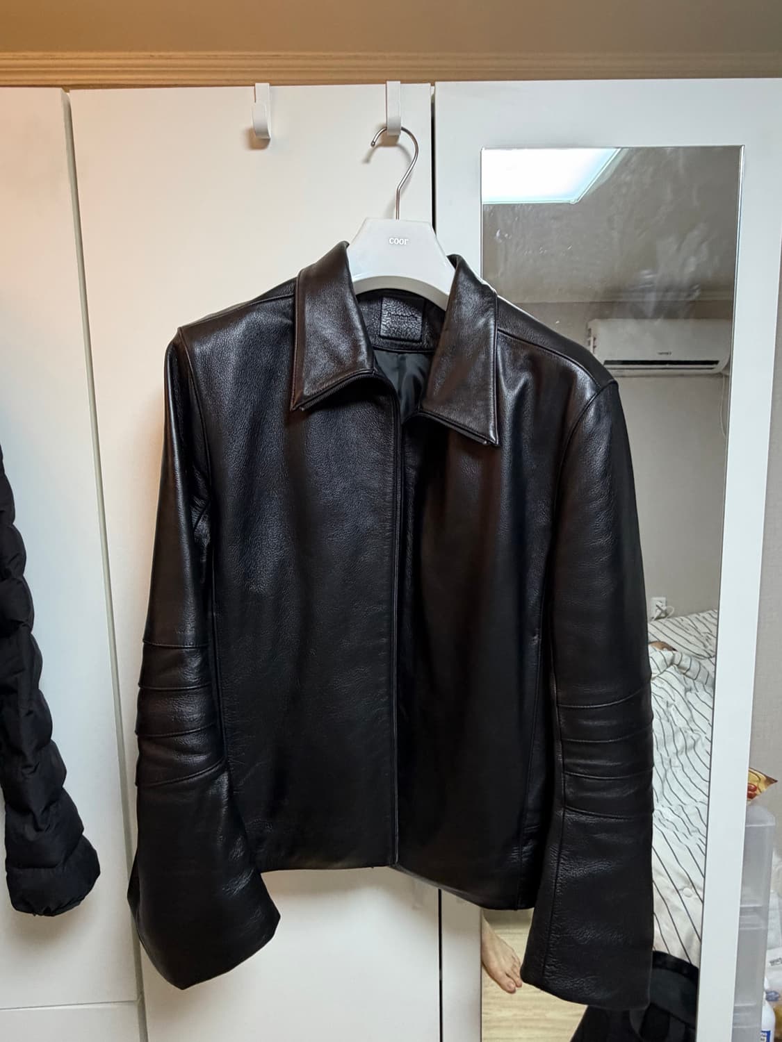 014 머듈 어펜딕스 레더 자켓 4 사이즈 블랙 상품이미지2