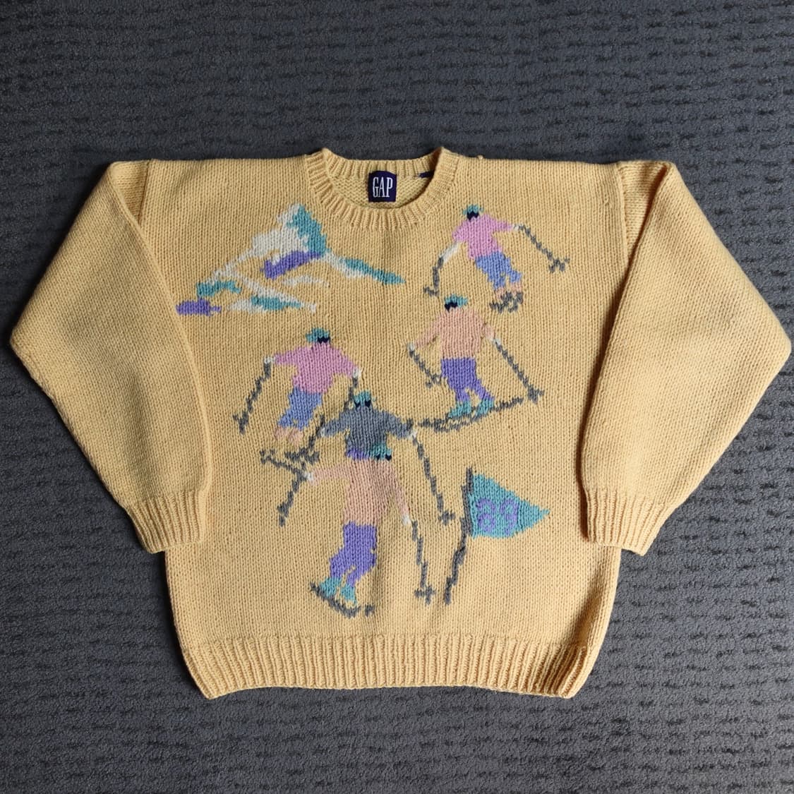 빈티지 올드 갭 스키어 헤비 니트 상품이미지1