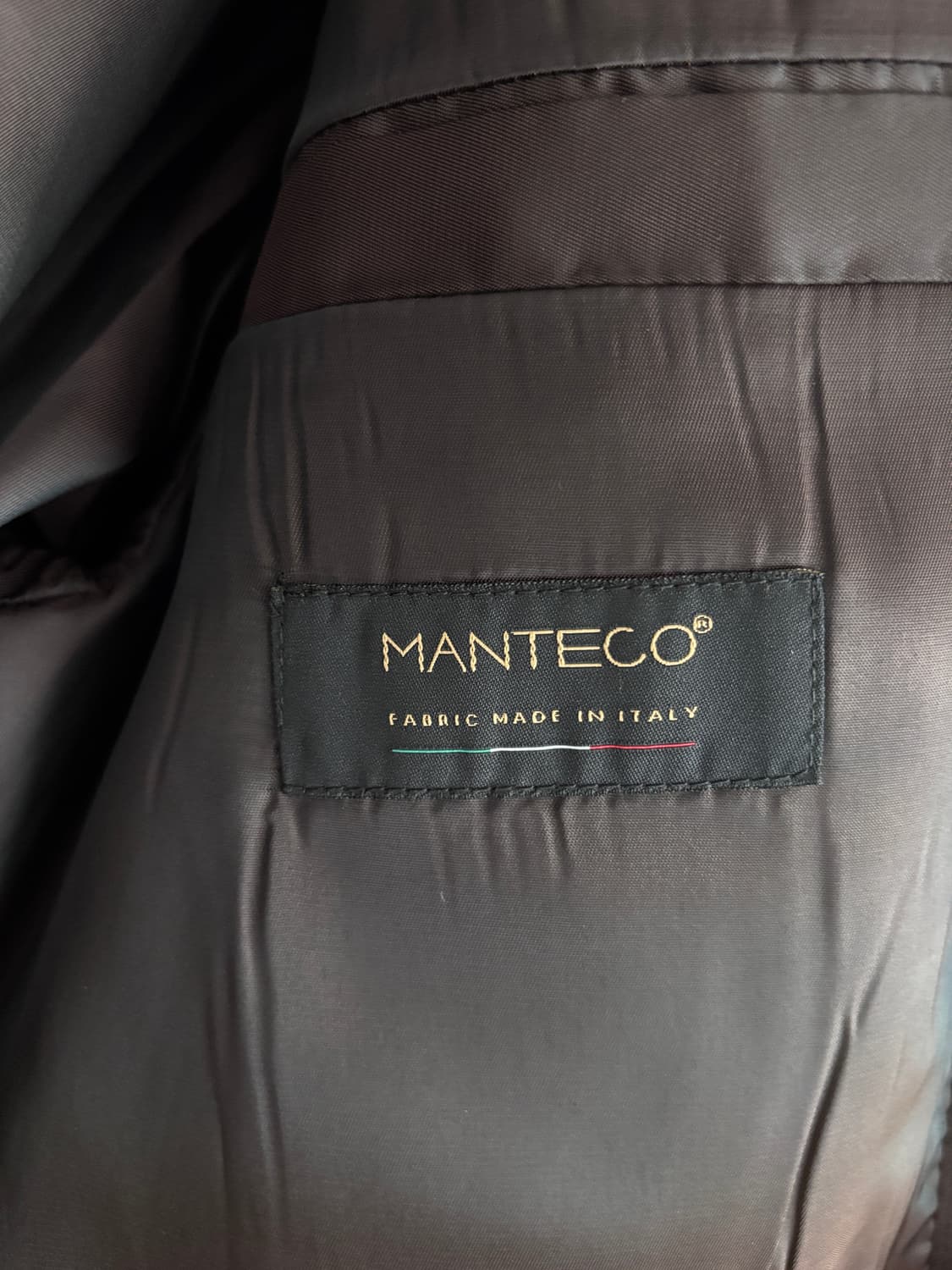 새상품)M 100 자라 오리진스 맨티코 이탈리아 원단 울 블루종 자켓 상품이미지6