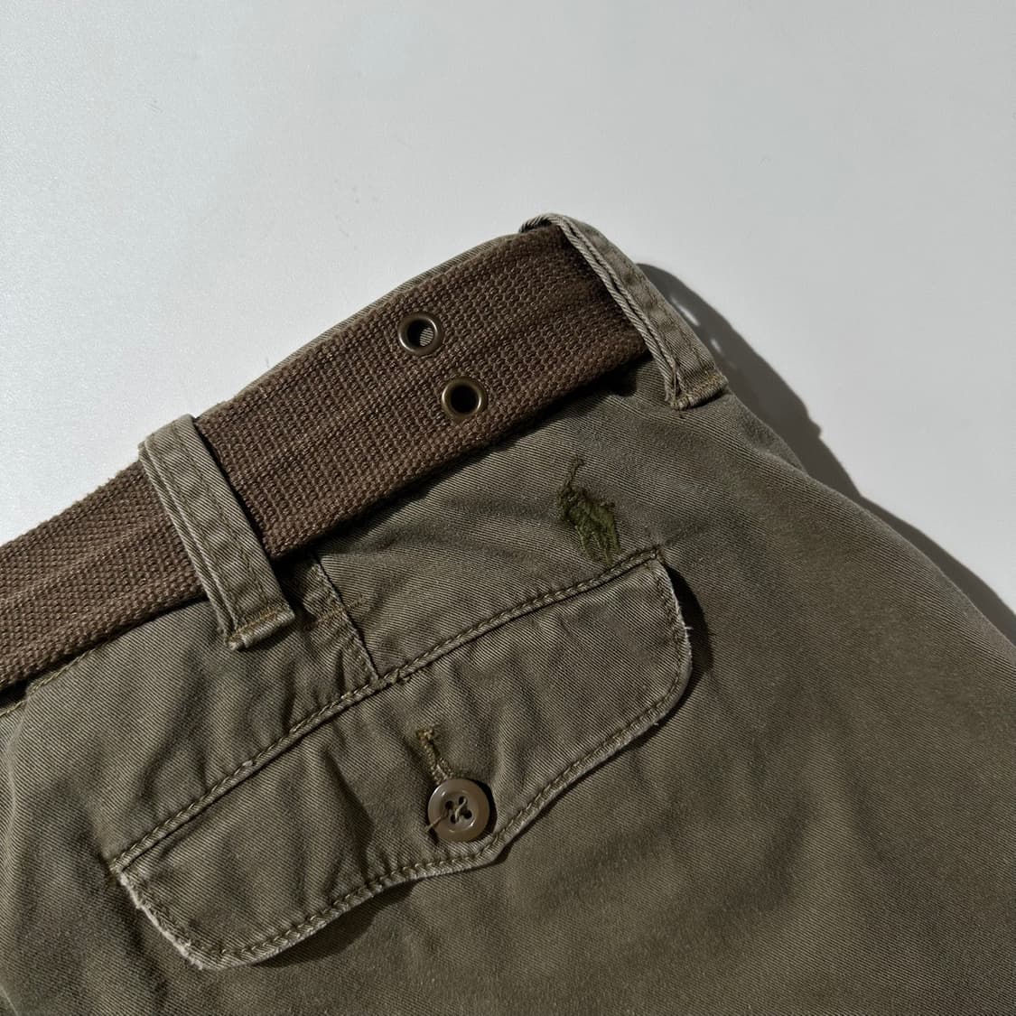 폴로 랄프로렌 트윌 코튼 하프 팬츠 반바지 상품이미지4