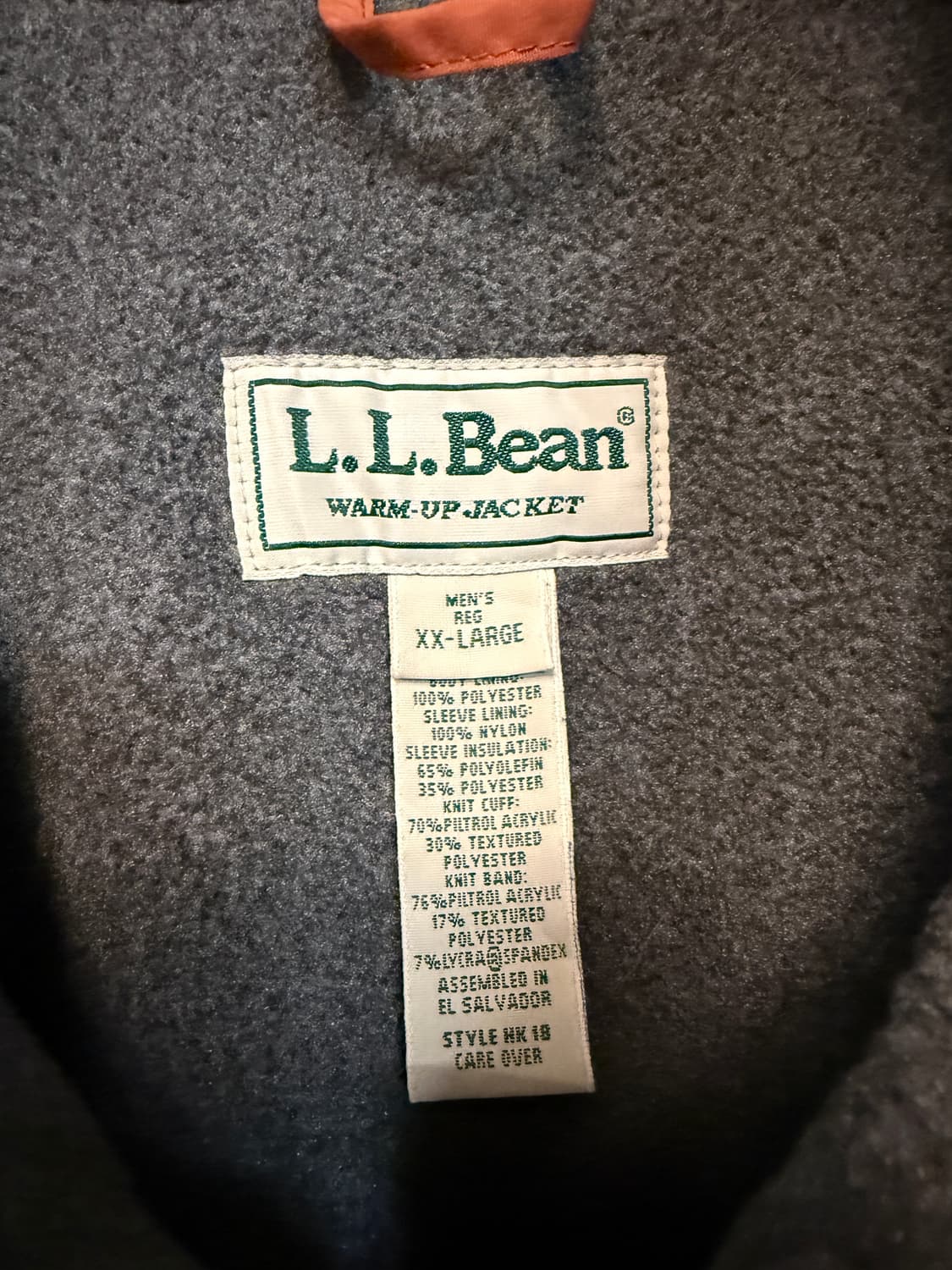 L.L.Bean Warm Up Jacket XXL 상품이미지4