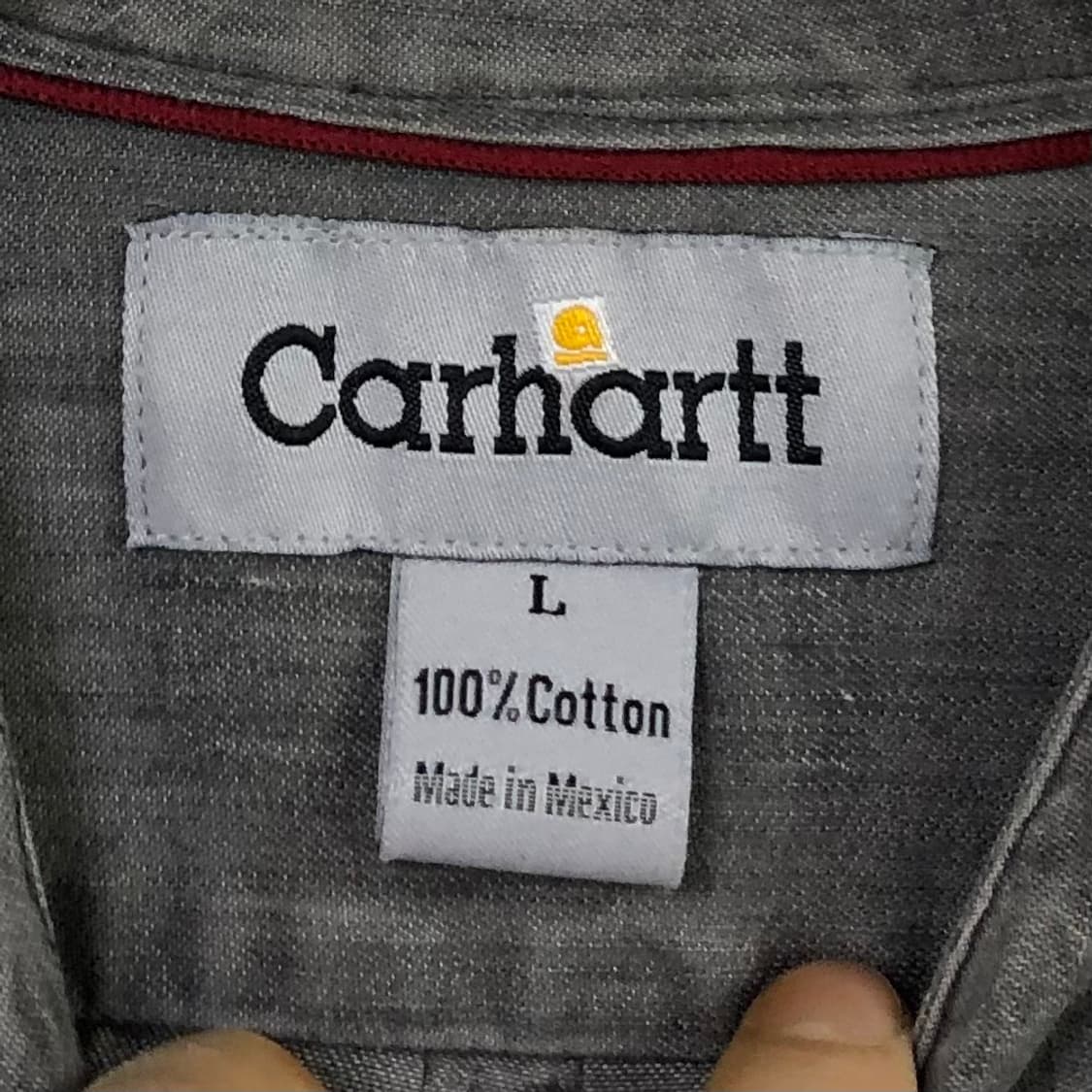 L 칼하트 데님 셔츠 상품이미지3