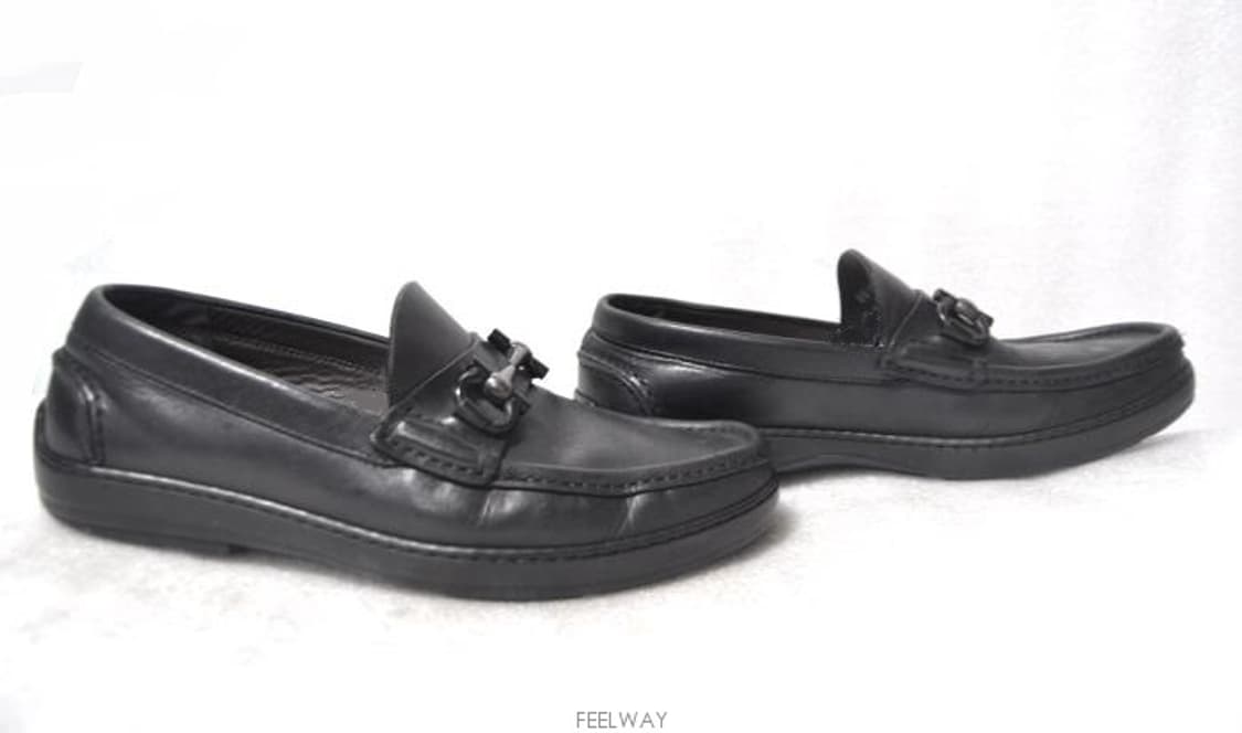 페레가모/남성간치니가죽로퍼(사이즈260)정품 상품이미지3