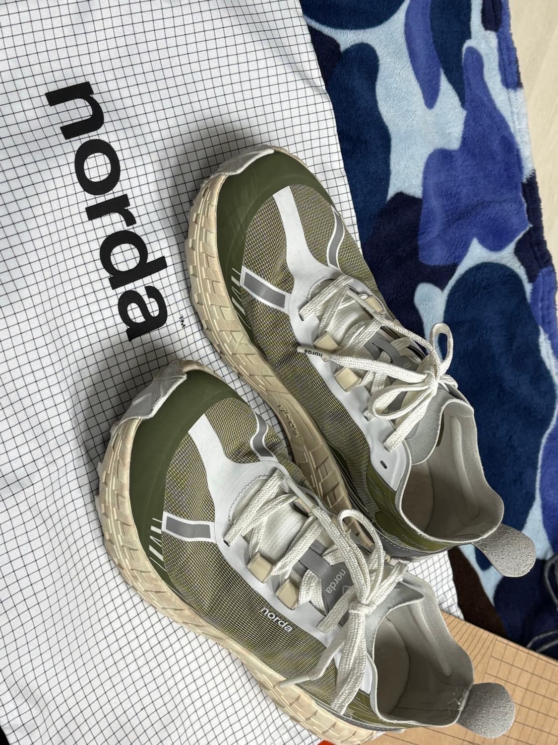 노다 Norda 001/ 나이키 보메로5/ 오프화이트 컨버스 판매 상품이미지7