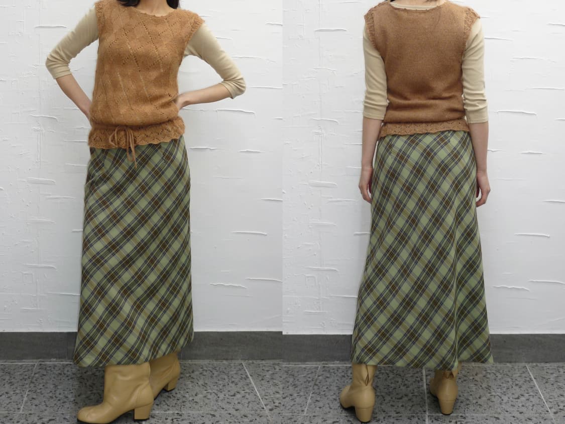 gold perl tie vest 상품이미지2