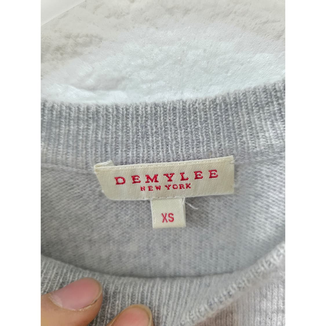 택포// DEMYLEE 캐시미어 니트 M 상품이미지2