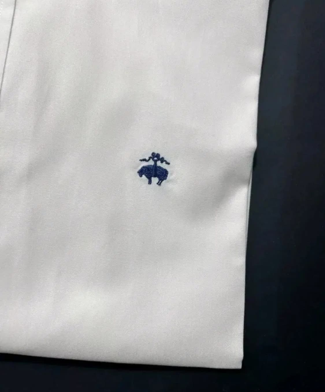 브룩스브라더스 리젠트핏 화이트 옥스포드셔츠(L, 새상품) 상품이미지3