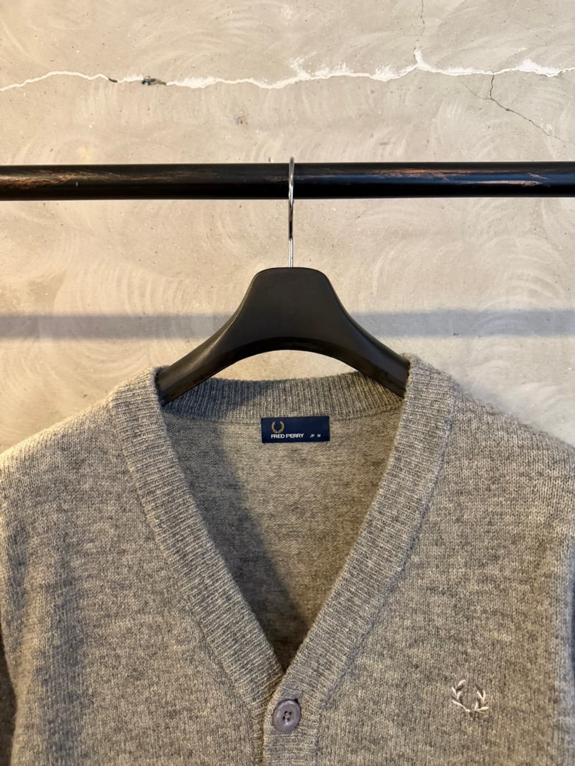 프레드페리 셔틀랜드울 가디건 100 상품이미지3