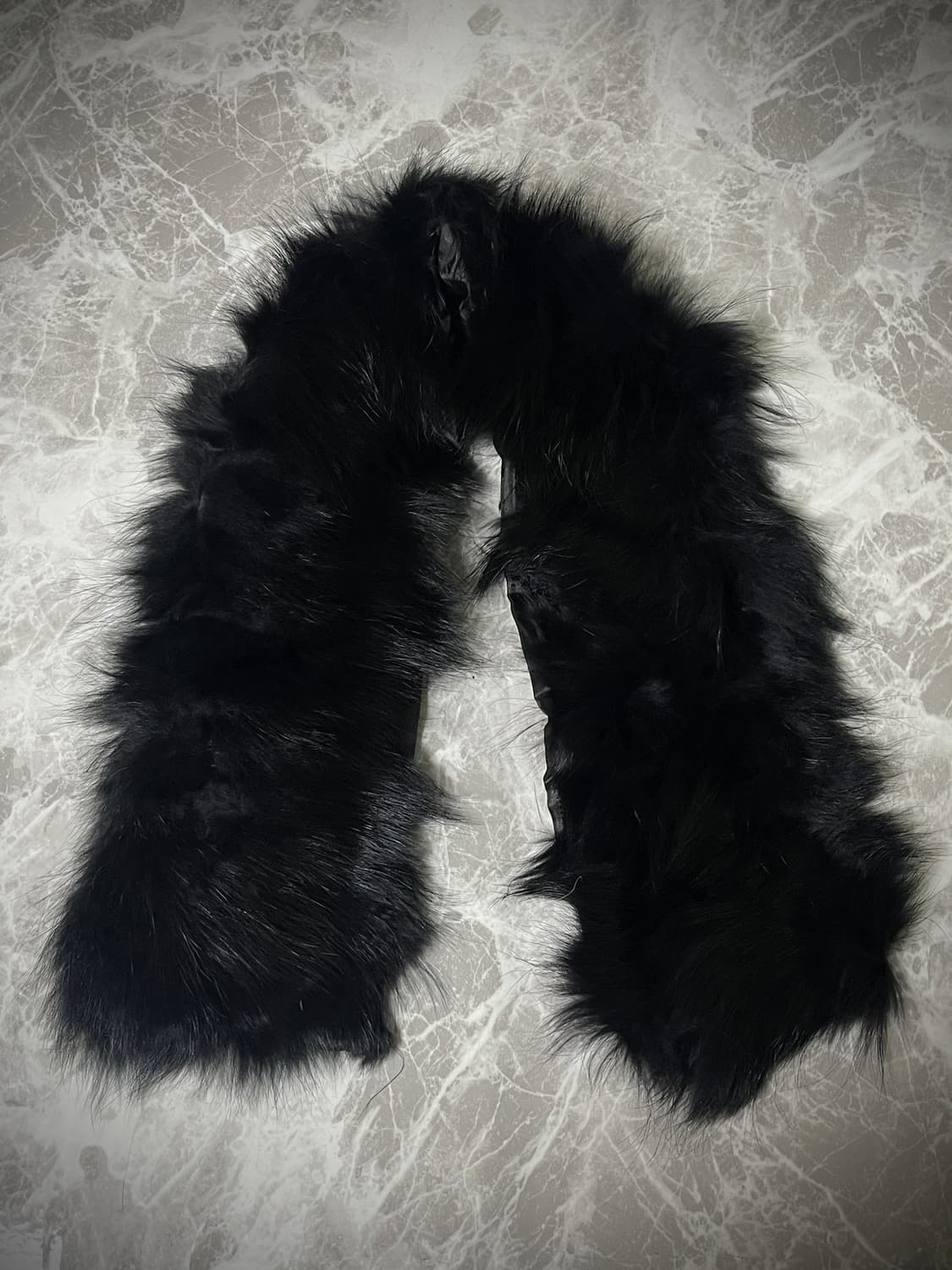 black collar fur muffler 상품이미지1