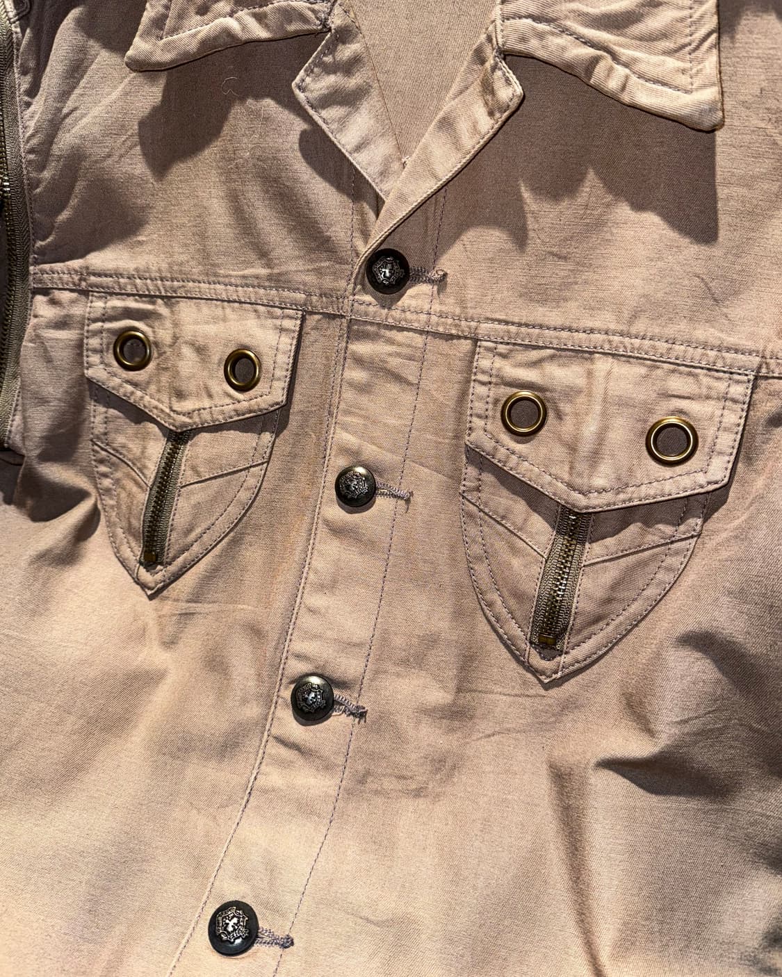 Zip Detail Shirt Jacket 상품이미지7