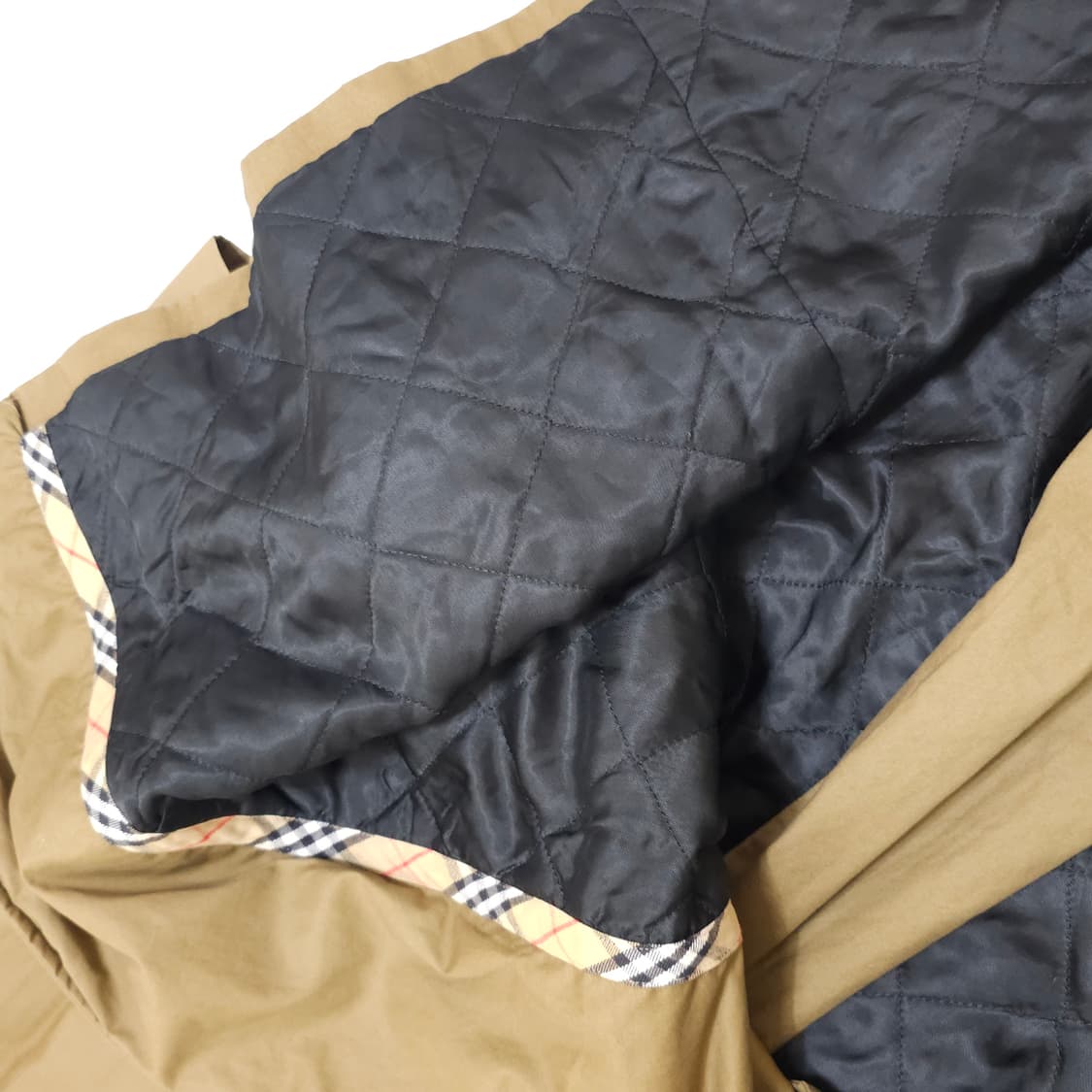 버버리 90's 누빔 트렌치 자켓 상품이미지5