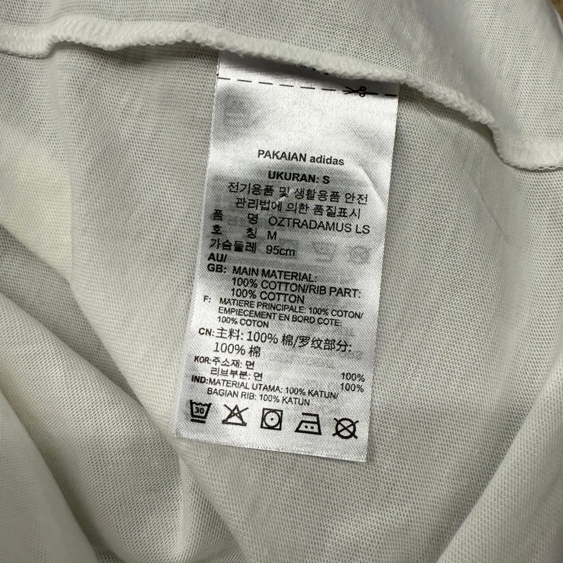 아디다스 백로고 블랙 퍼플 롱슬리브  상품이미지6