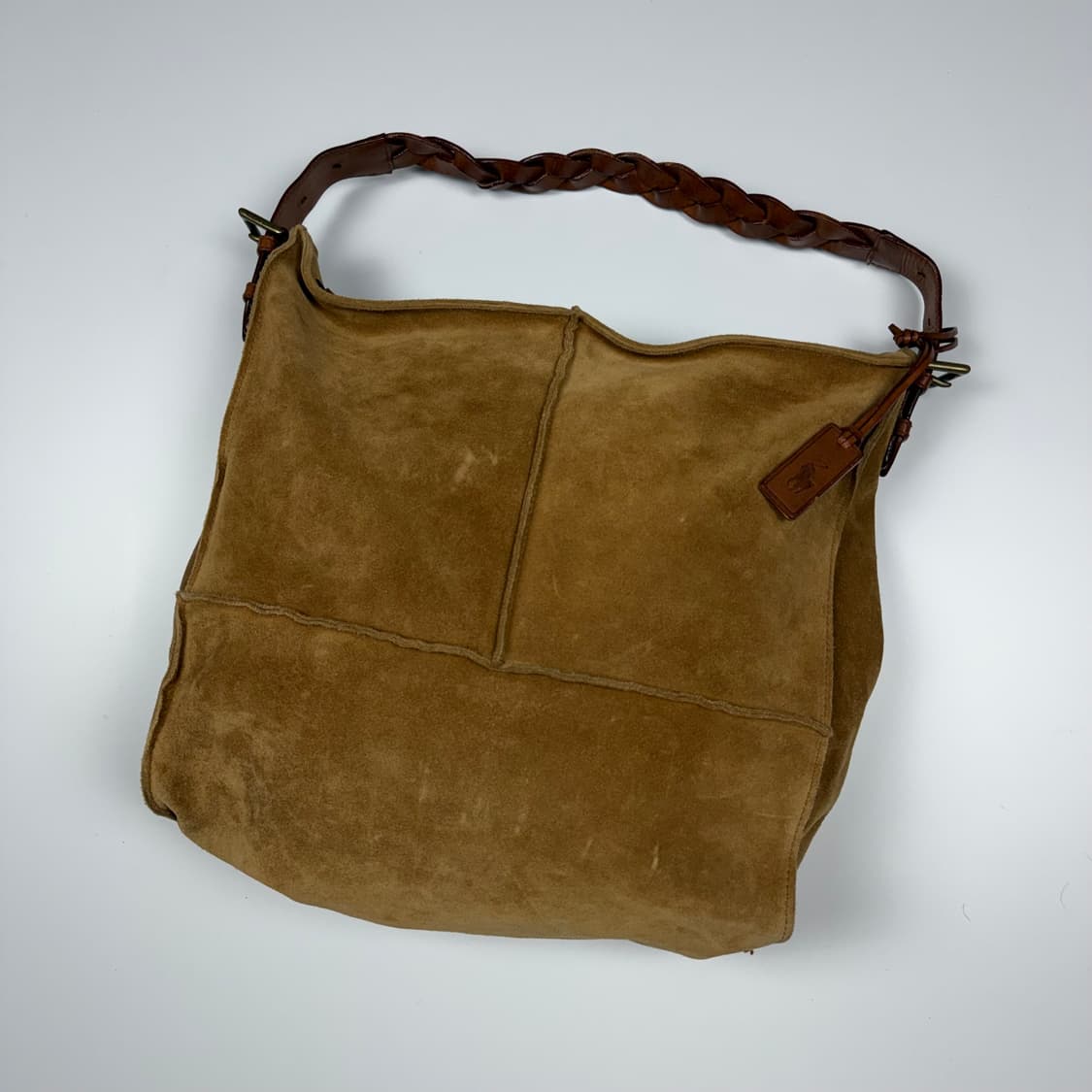 폴로랄프로렌 스웨이드 숄더백 상품이미지2