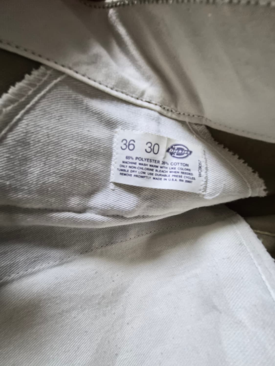 디키즈 dickies 874 90s 36x30 made in usa 상품이미지5