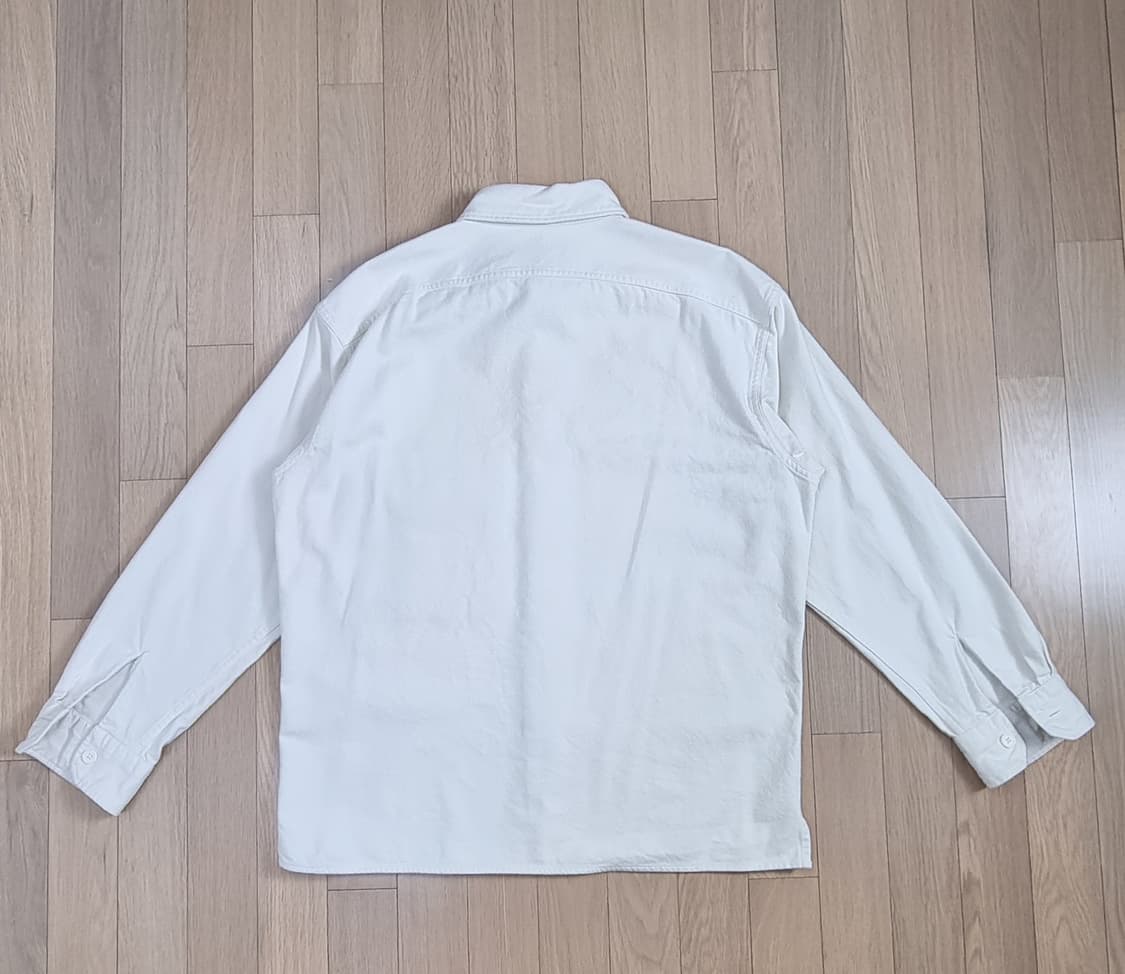 유니클로 X 르메르 프란넬 오버핏 셔츠 L _ 여성 상품이미지5