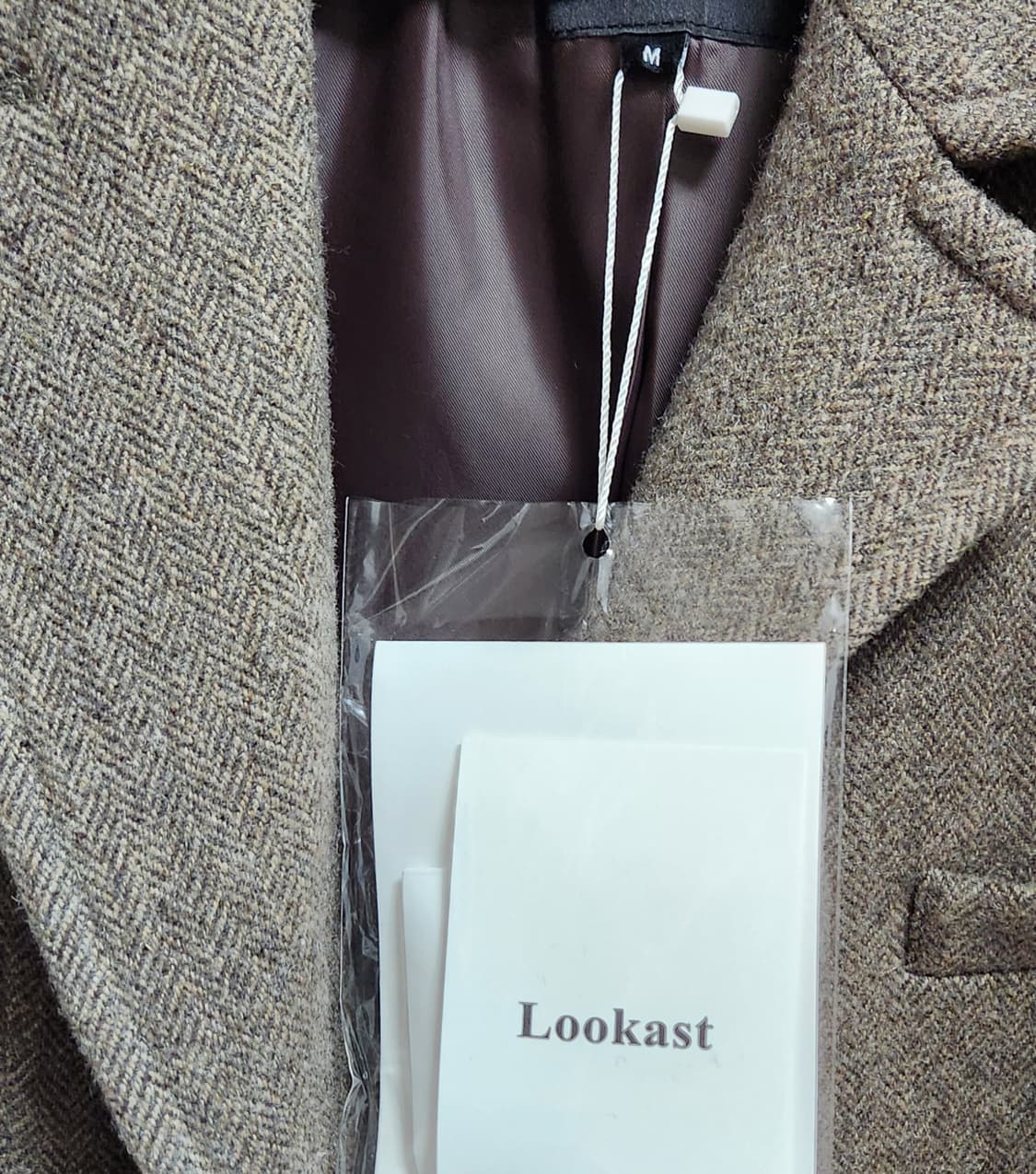 룩캐스트 소이 울 싱글 코트 상품이미지2