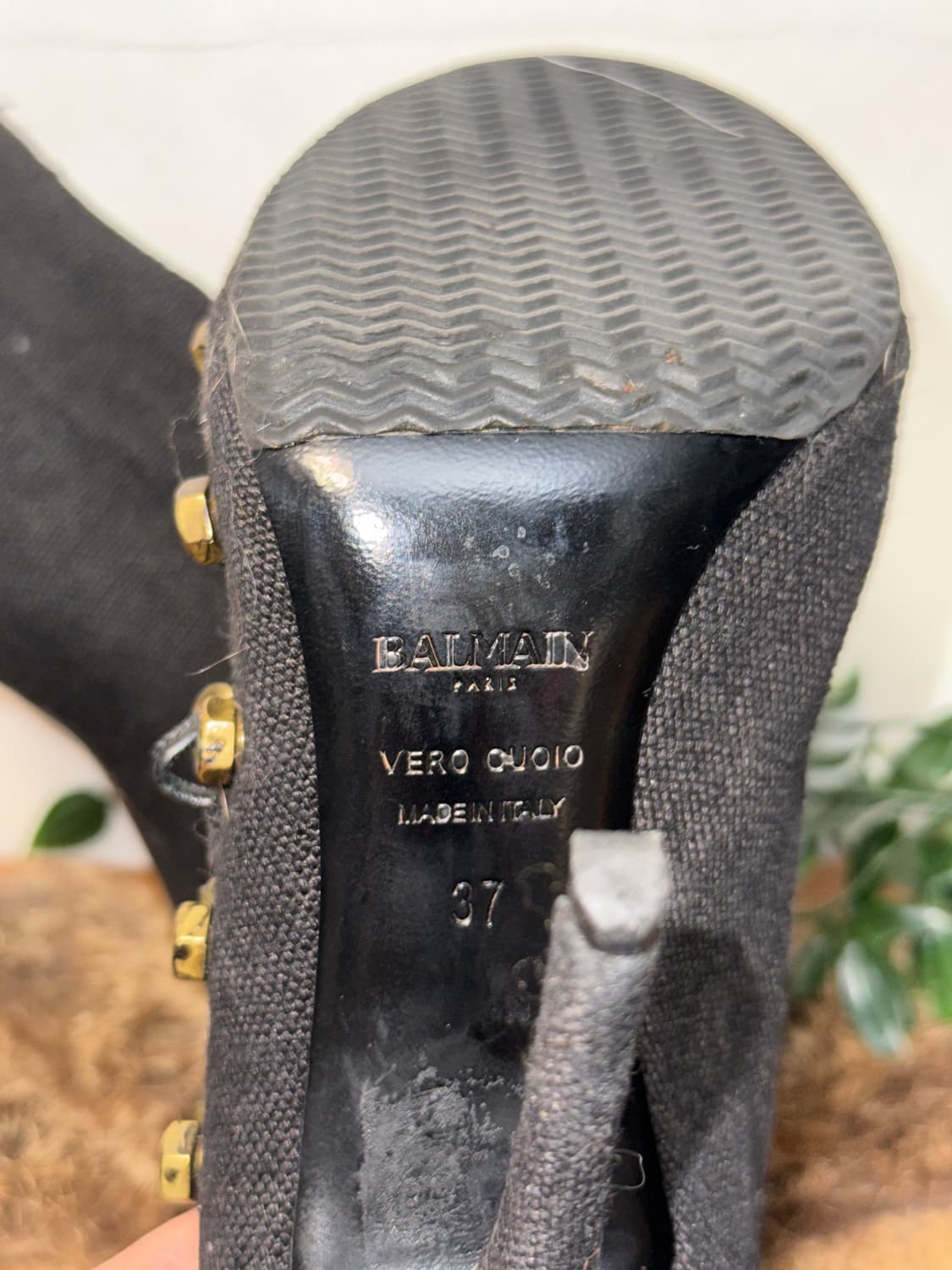 BALMAIN lace up sandal heels 상품이미지7