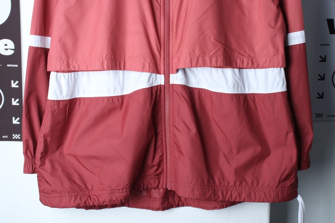 W(L-XL) 나이키 집업 바람막이 점퍼자켓 스몰로고 핑크-H32838 상품이미지4