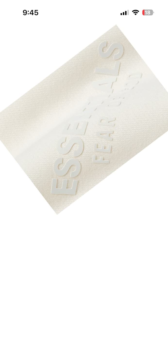 에센셜 fear of god 아이보리색 후드티 상품이미지3