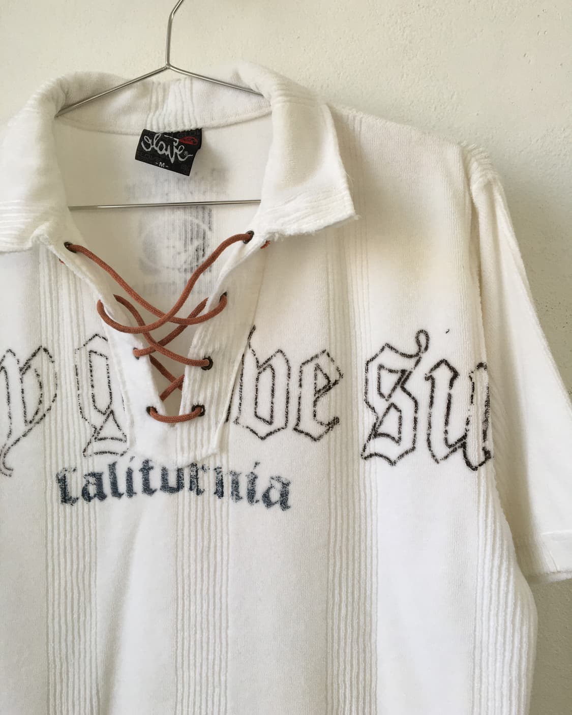 Lace up point ribbed pk t 상품이미지5