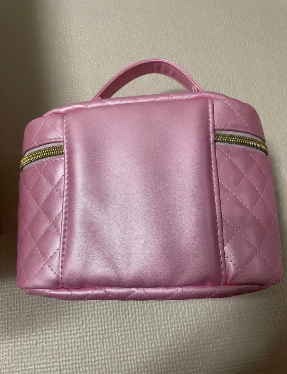 (새상품)헬로키티 핑크 퀄팅 화장품 가방 파우치 상품이미지2