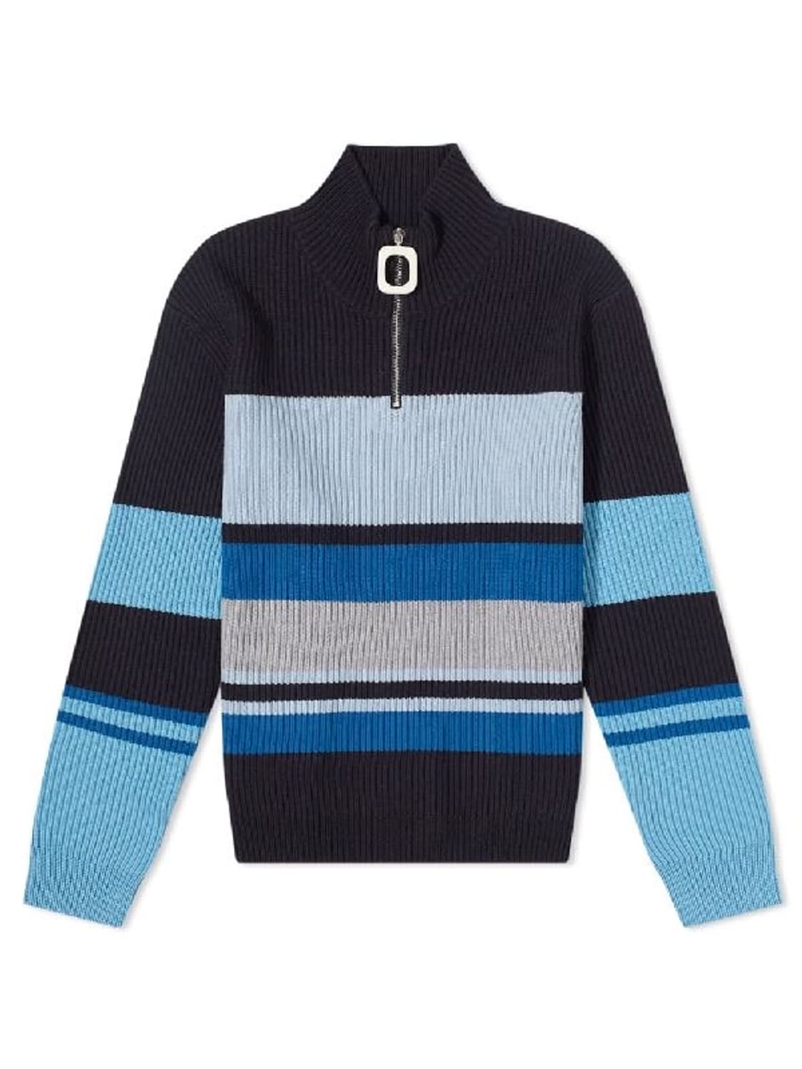 JW앤더슨 컬러블록 반집업 니트 XL 상품이미지1