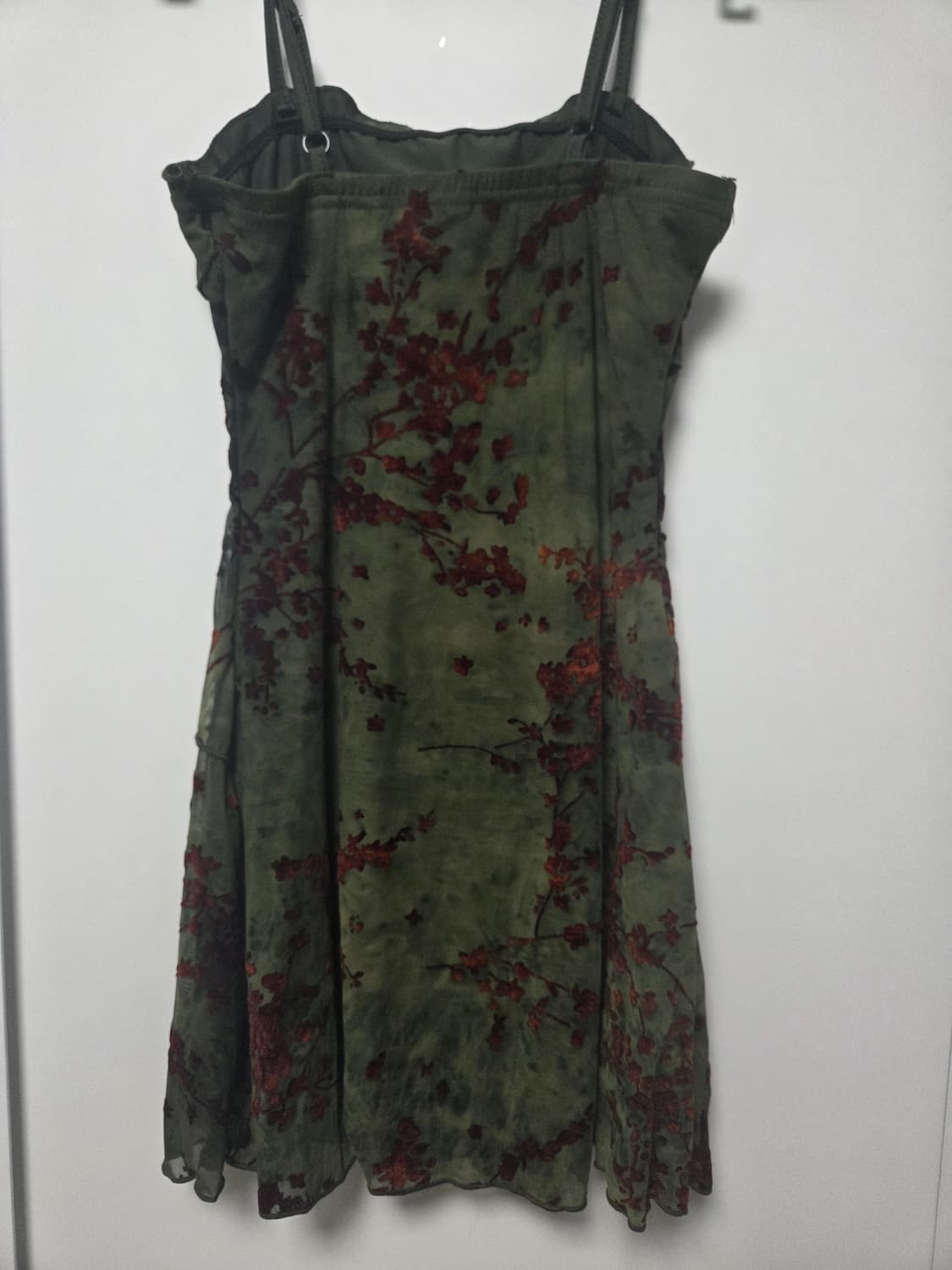 레트로 캐미 원피스 튜닉 꽃무늬 상품이미지2