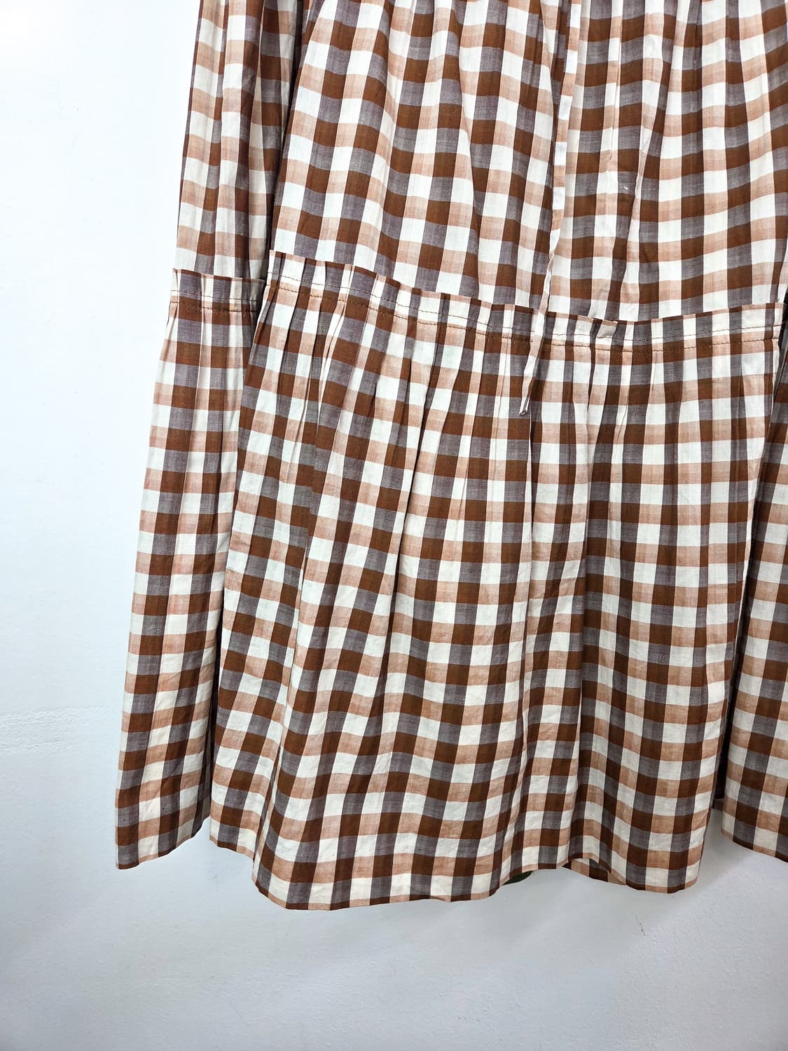 체크 캉캉 롱스커트 상품이미지3