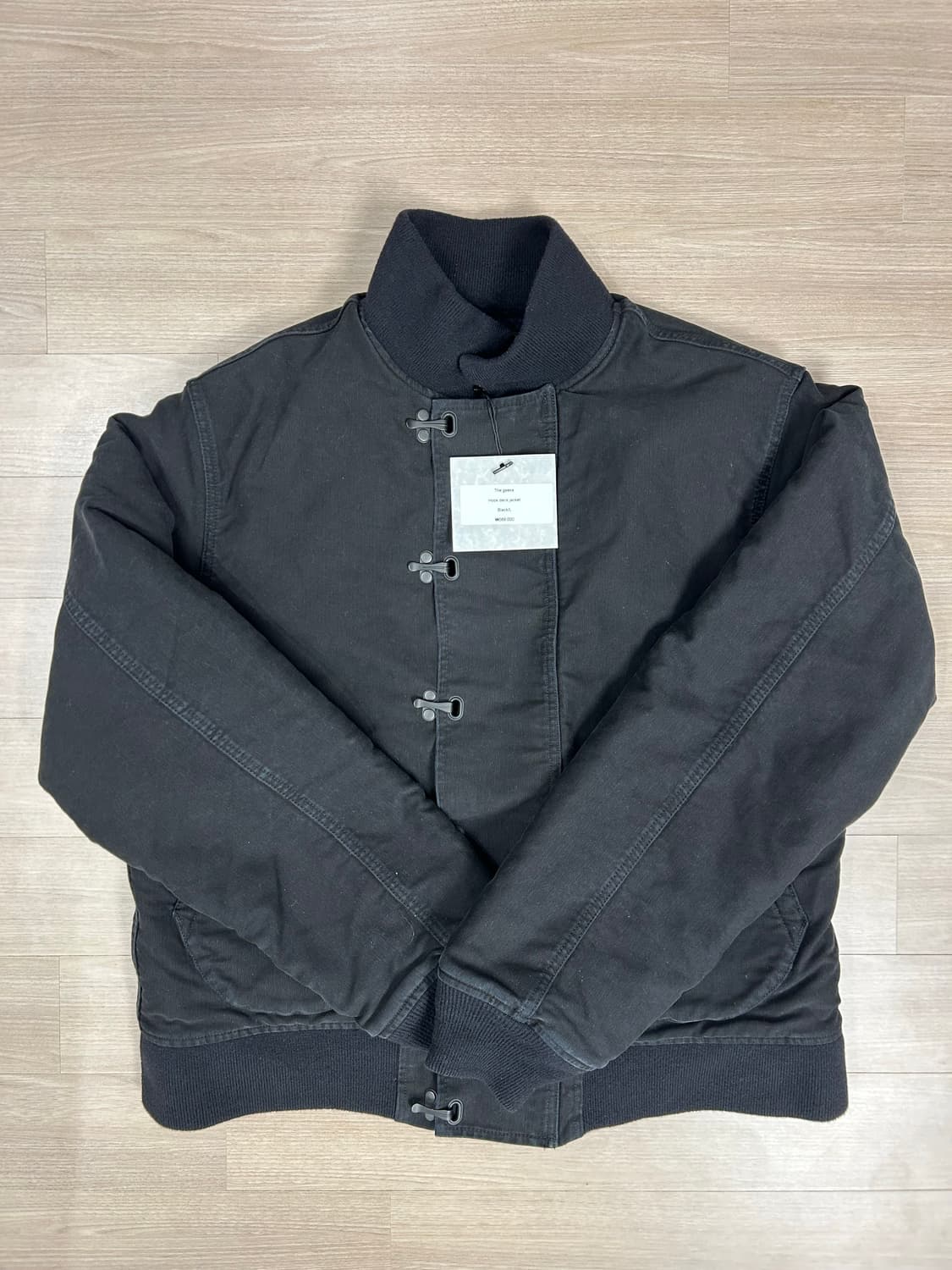 The geeks Hook deck jacket - Black L사이즈 상품이미지9