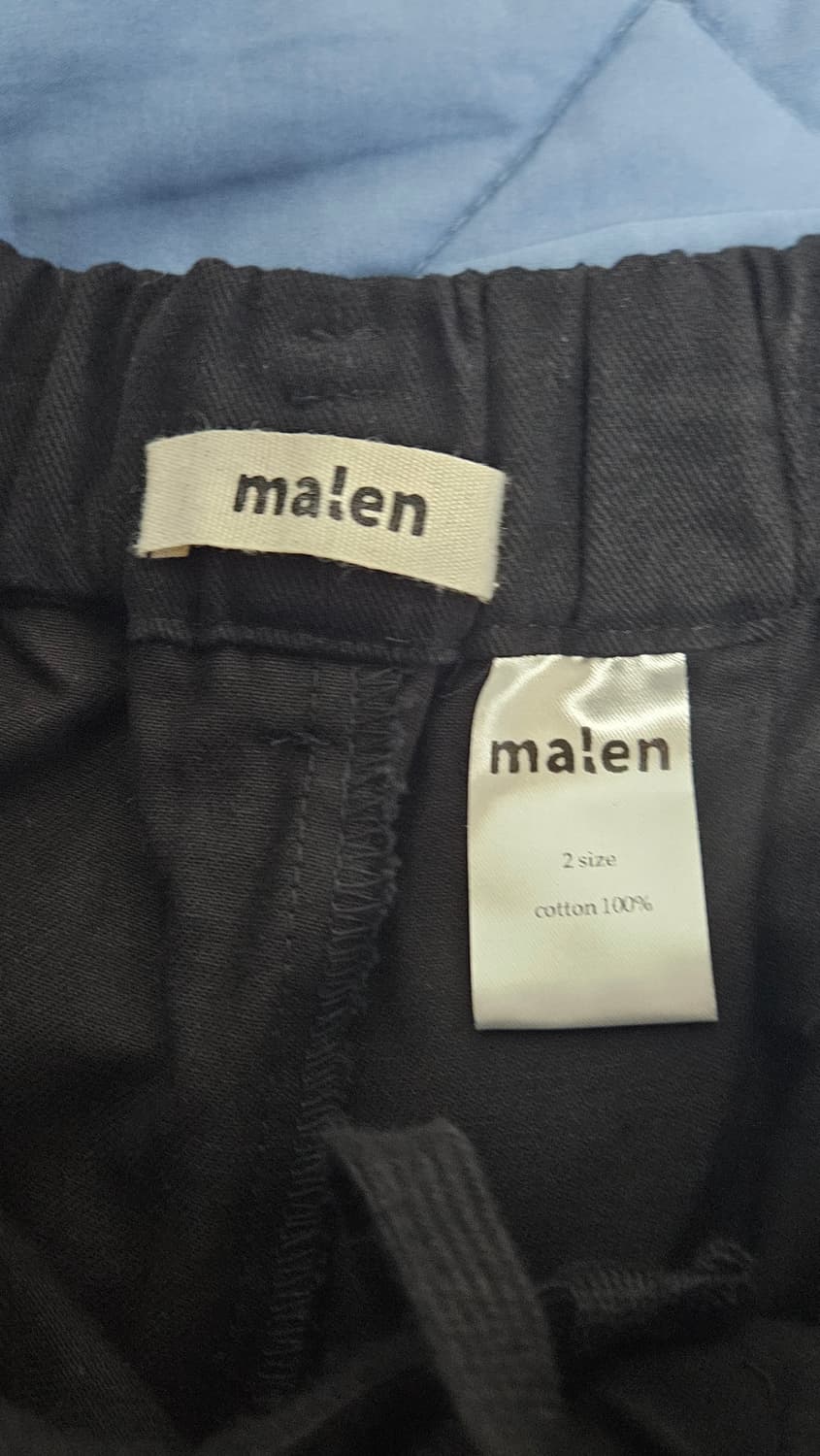 말렌 유니섹스 턱 벌룬 팬츠 블랙 상품이미지3