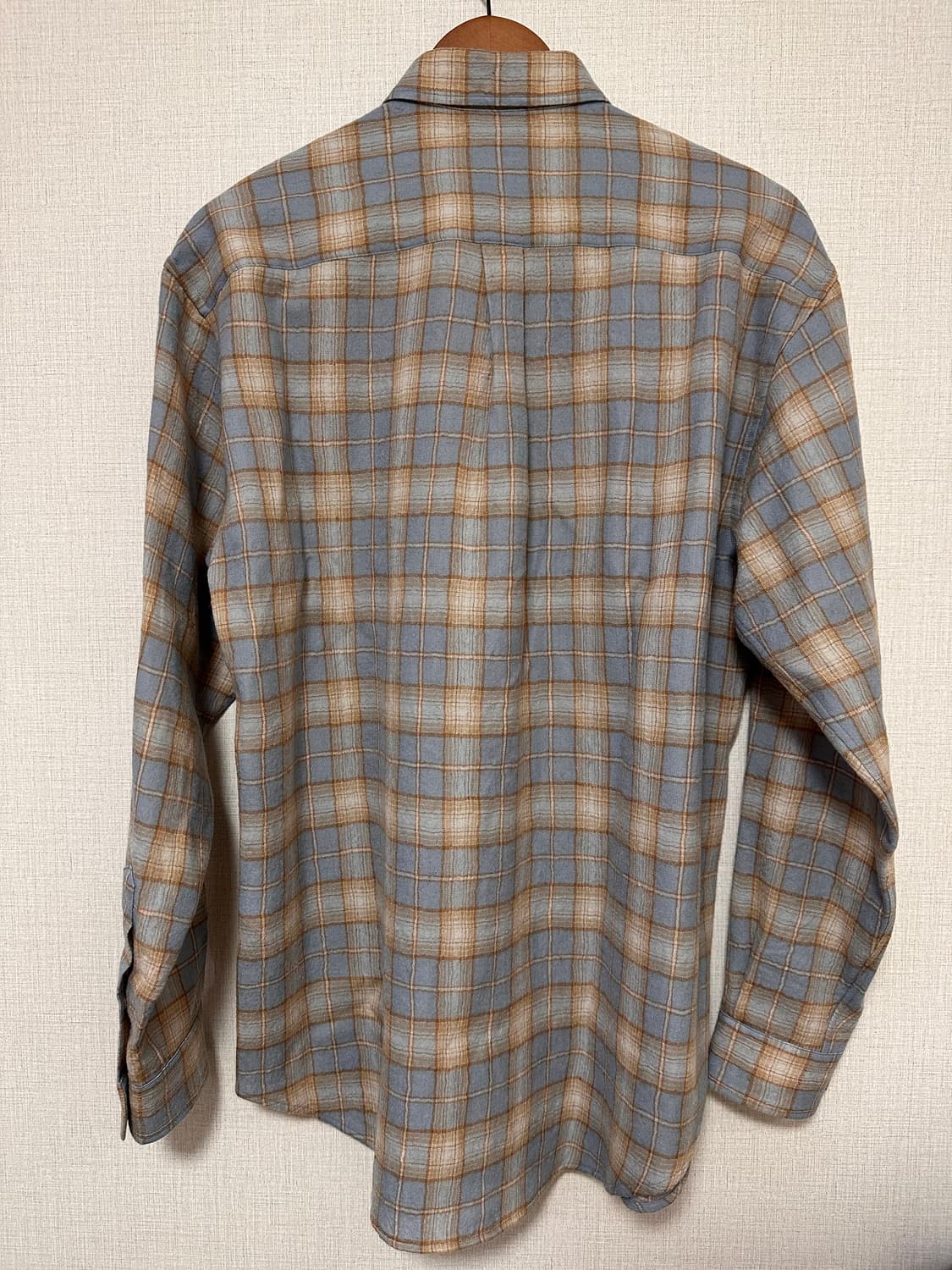 오라리 25fw 에어리울 체크셔츠 4 상품이미지2