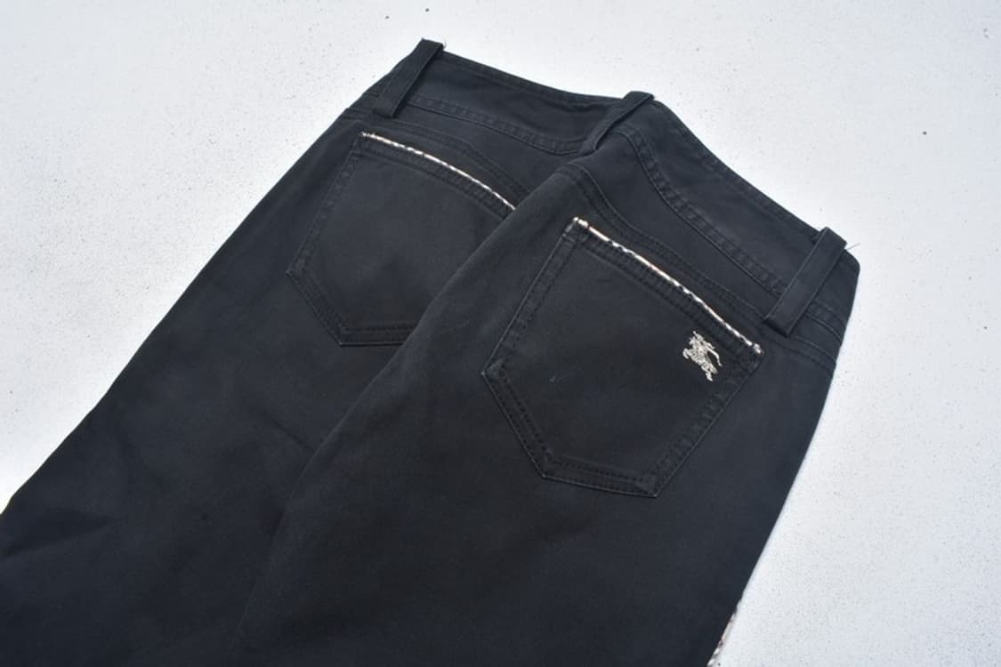 버버리 블루라벨 슬림핏 코튼 팬츠 M0028 상품이미지6