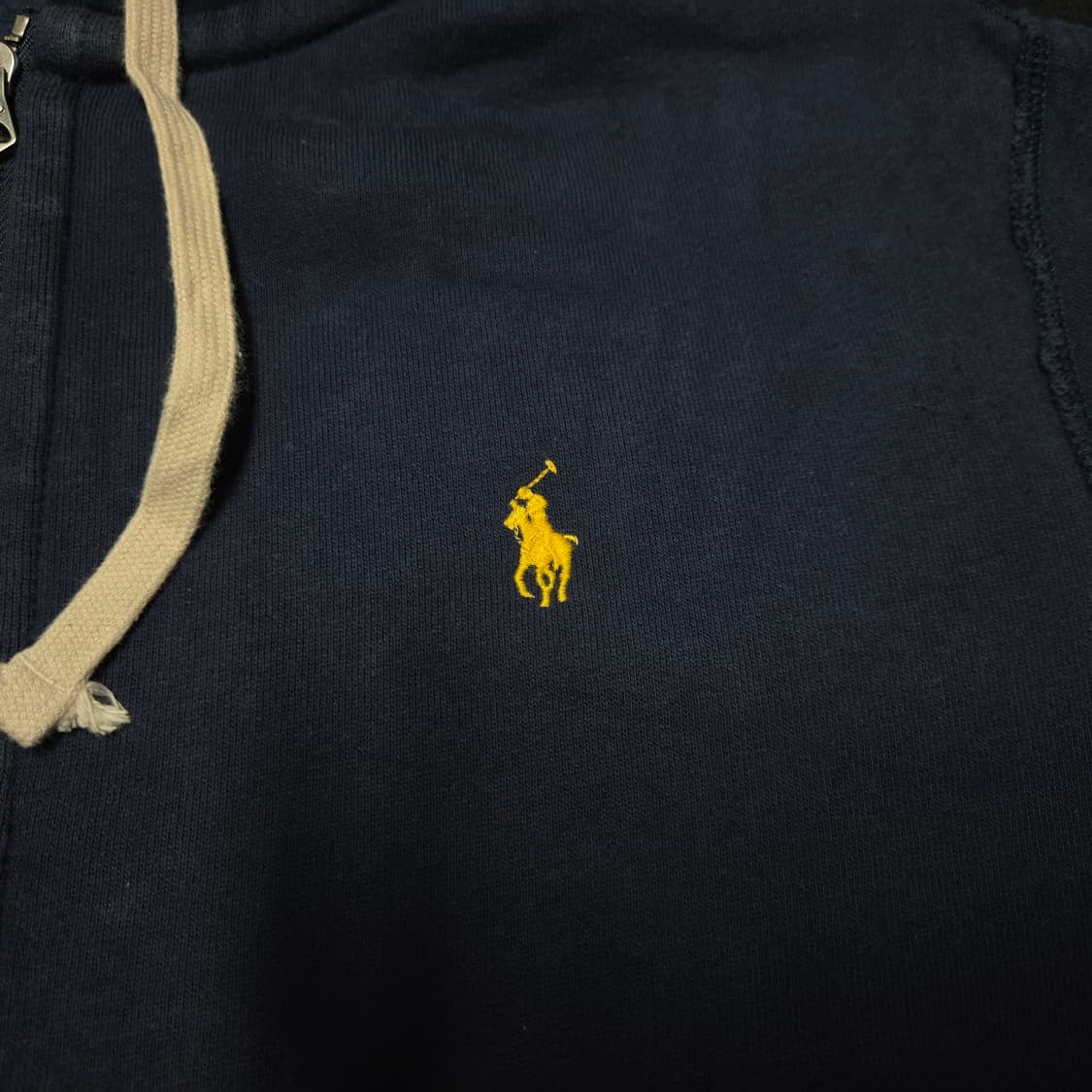 L 폴로랄프로렌 써멀 후드 집업 네이비 상품이미지2
