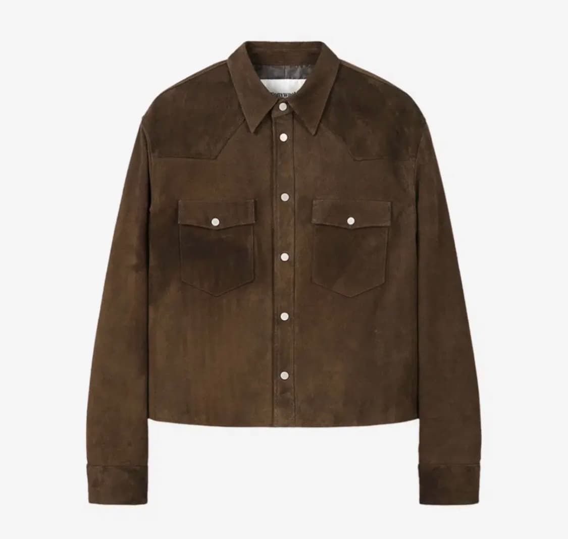 [XL] 25SS 토니웩 웨스턴 크롭 스웨이드 자켓 상품이미지1