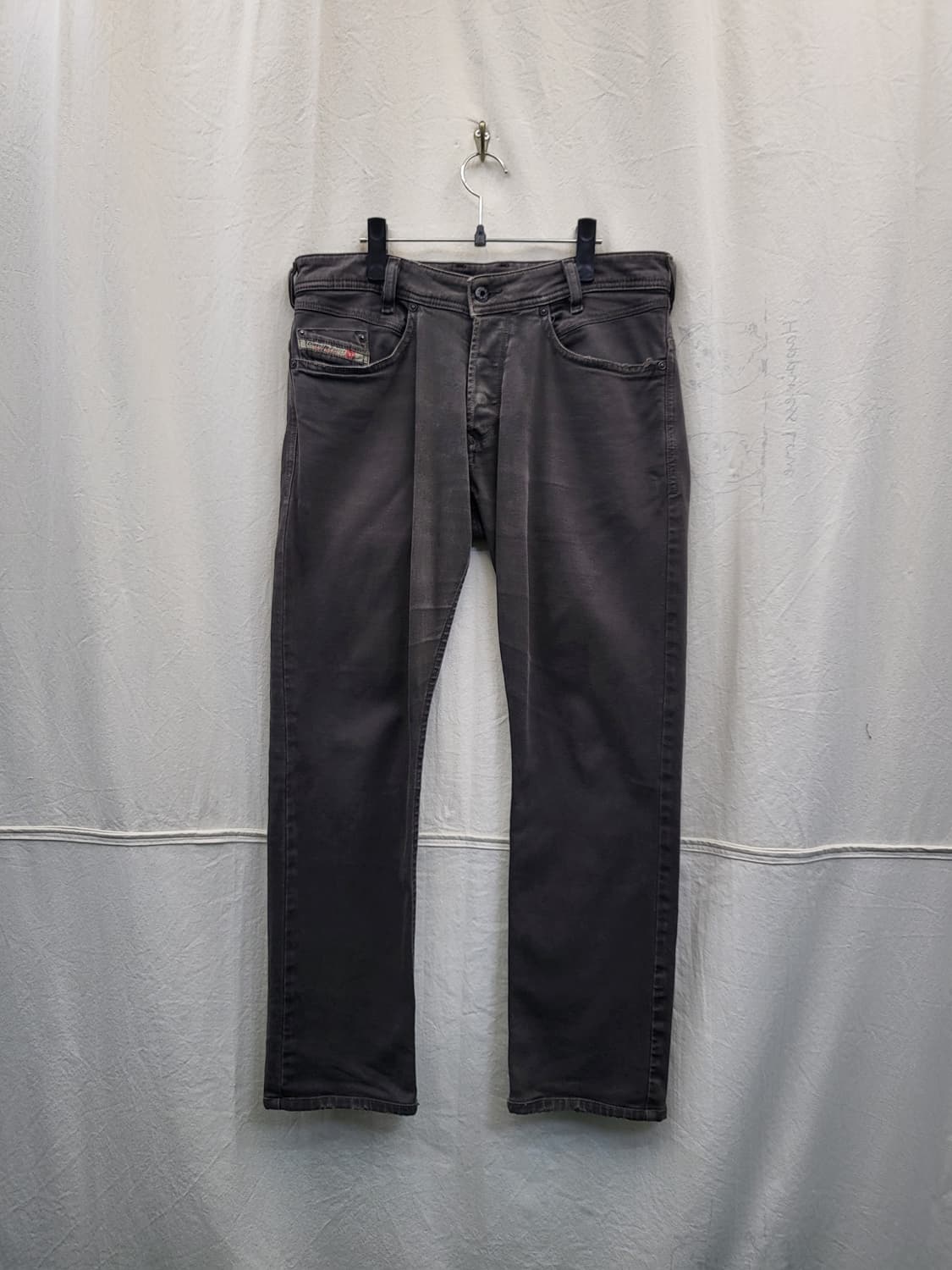 디젤 블랙 데님 팬츠 상품이미지1