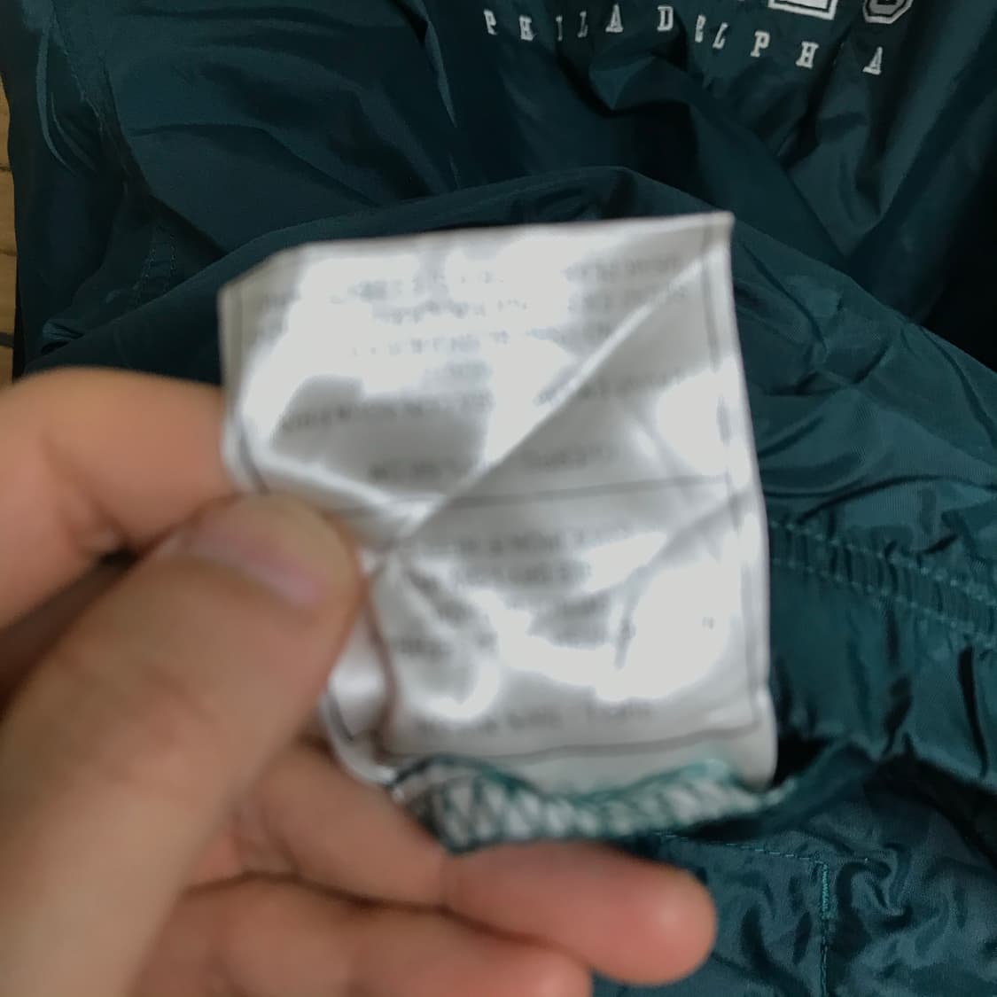 리복 필라델피아 이글스 웜업 바막자켓 상품이미지6